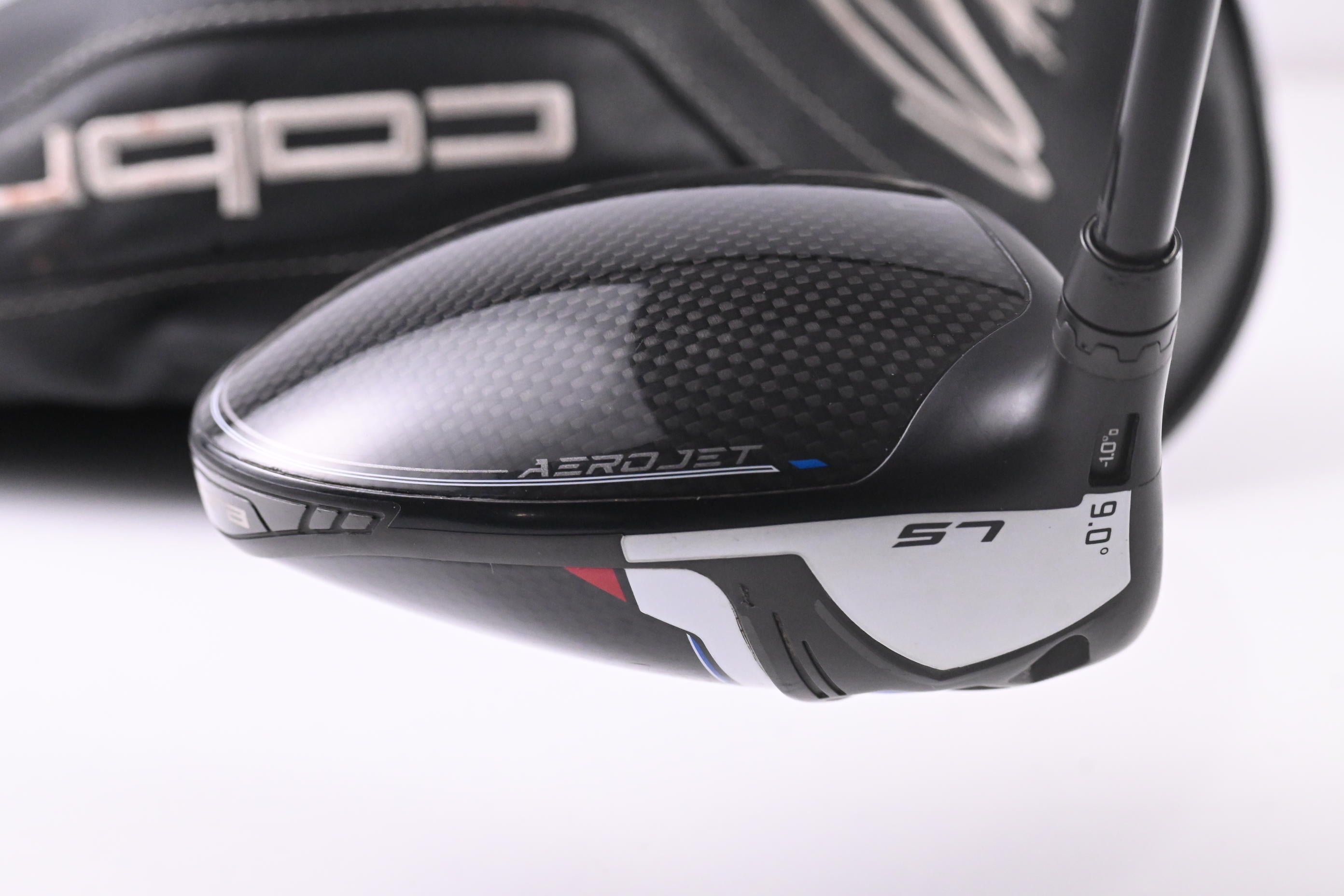 Left Hand Cobra Aerojet LS Driver / 9 Degree / Stiff Flex Fujikura Ventus Black