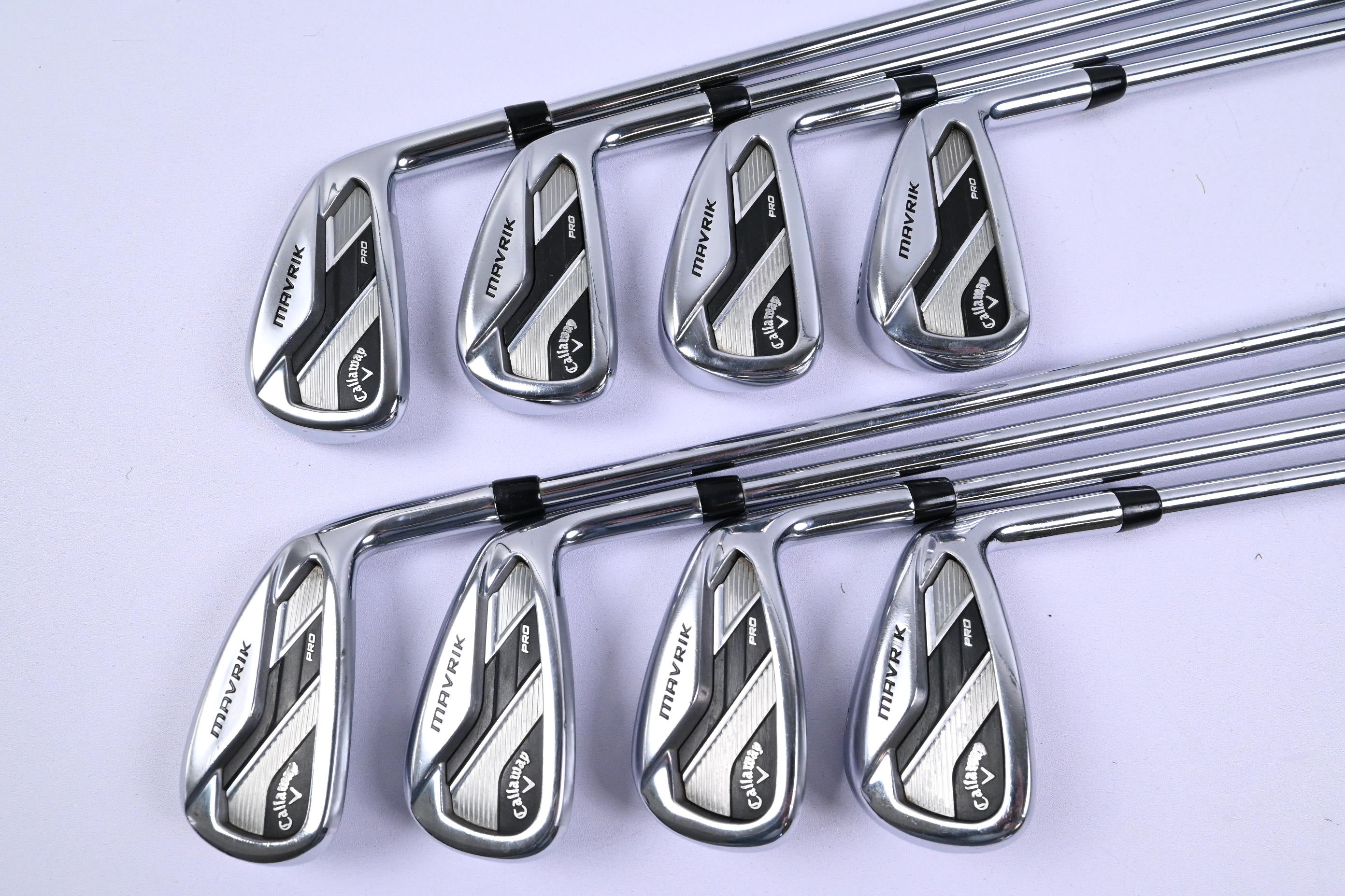 Callaway Mavrik Pro Irons / 3-PW / Stiff Flex True Temper Elevate 105 Shafts