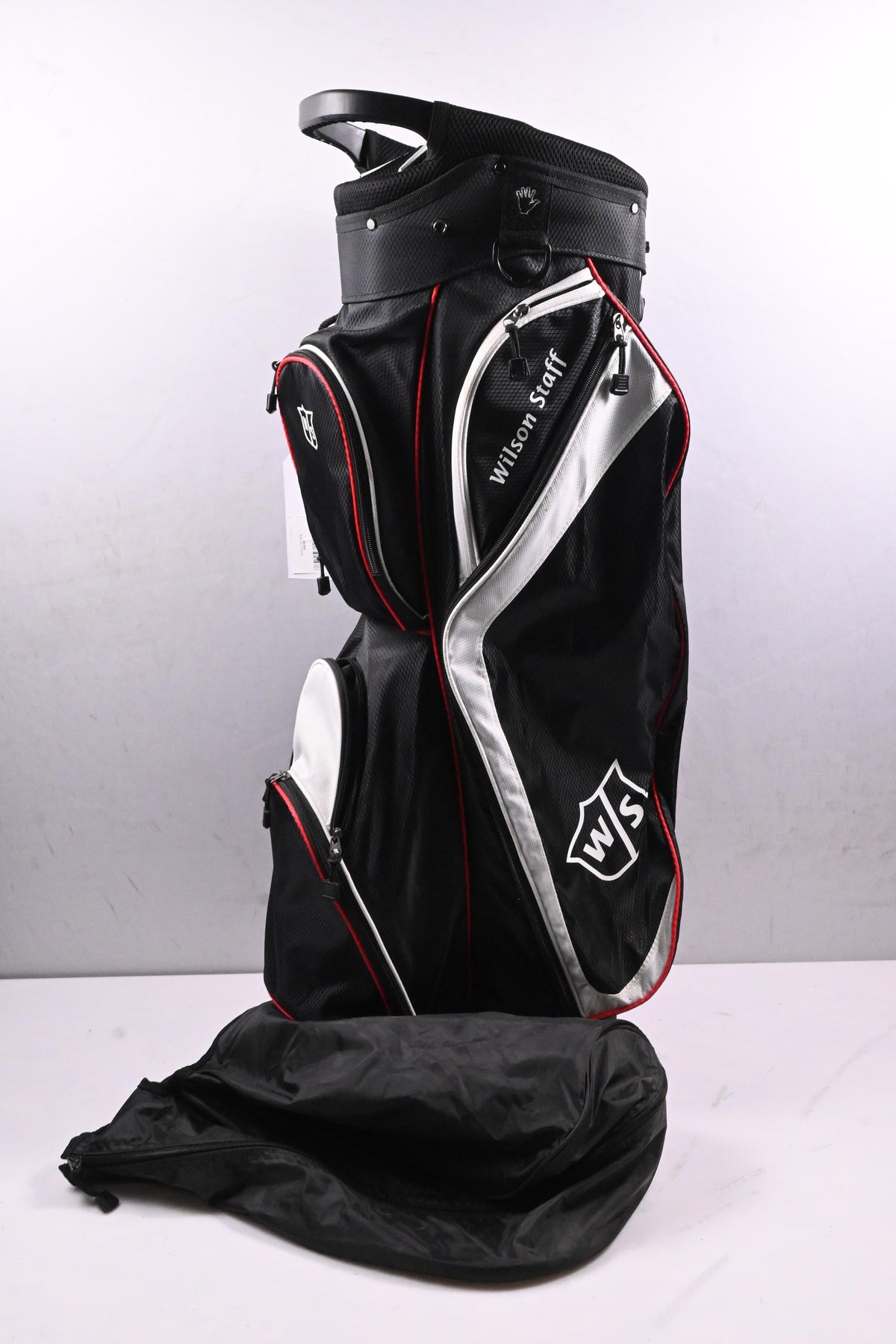 Wilson Staff Cart Bag / 14-Way Divider / Black, White, Red