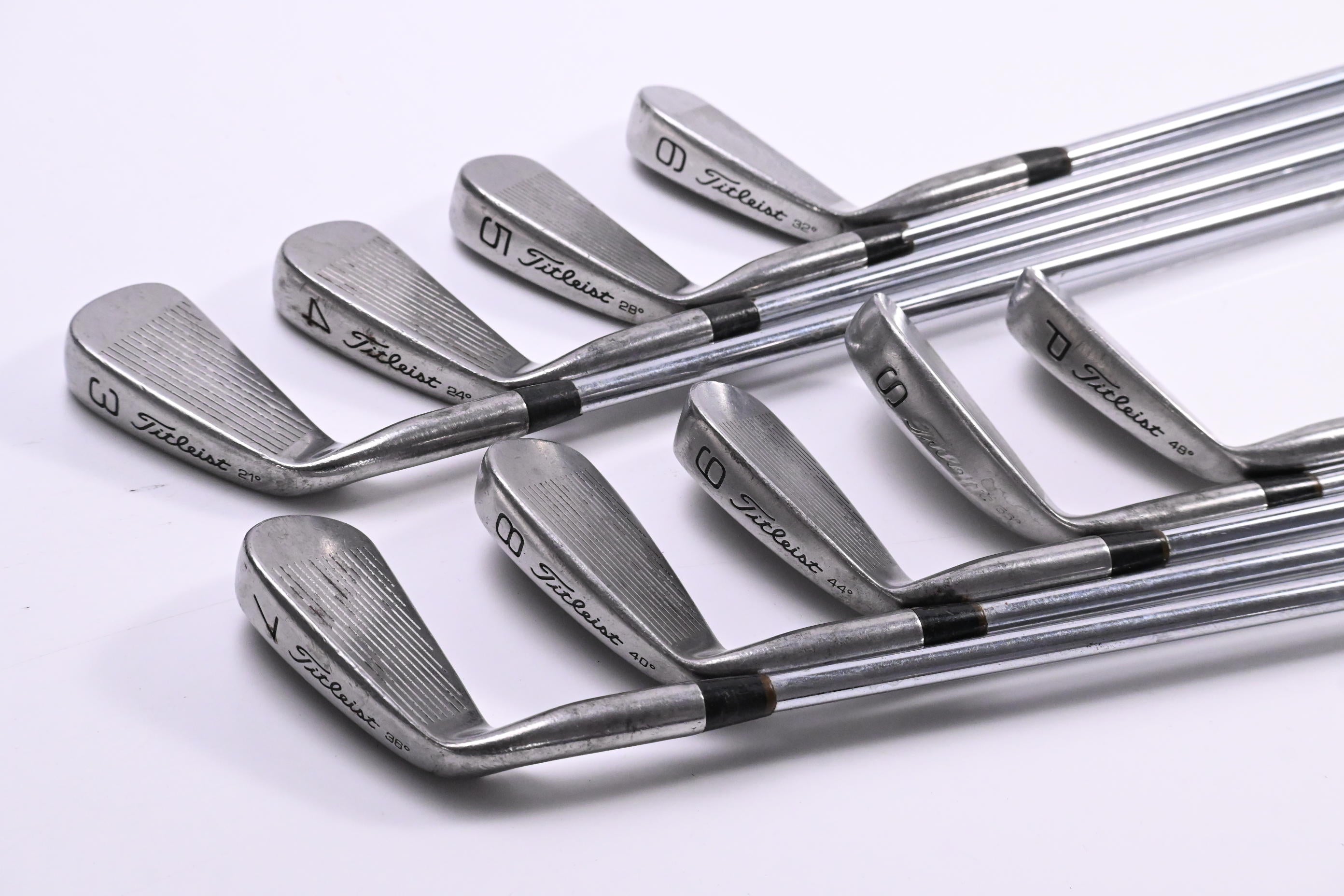 Titleist DCI Gold Irons / 3-PW+SW / Regular Flex Titleist MS-209 Shafts
