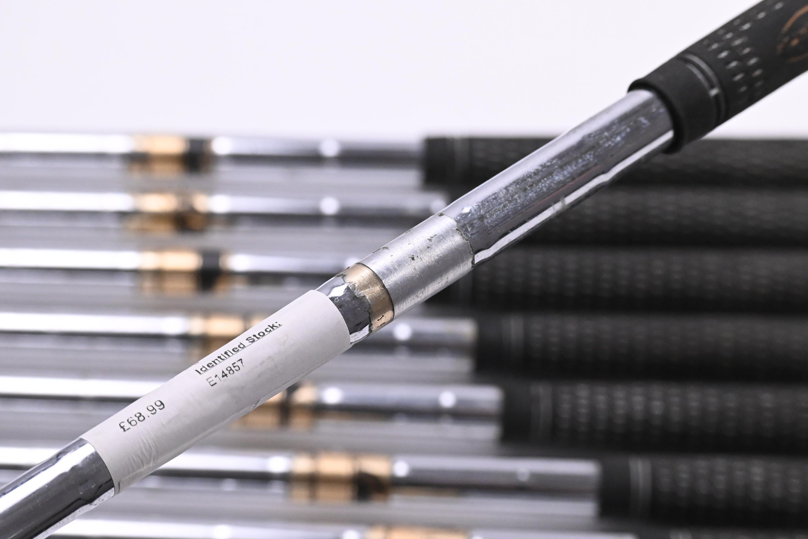 Titleist DCI Gold Irons / 3-PW+SW / Regular Flex Titleist MS-209 Shafts