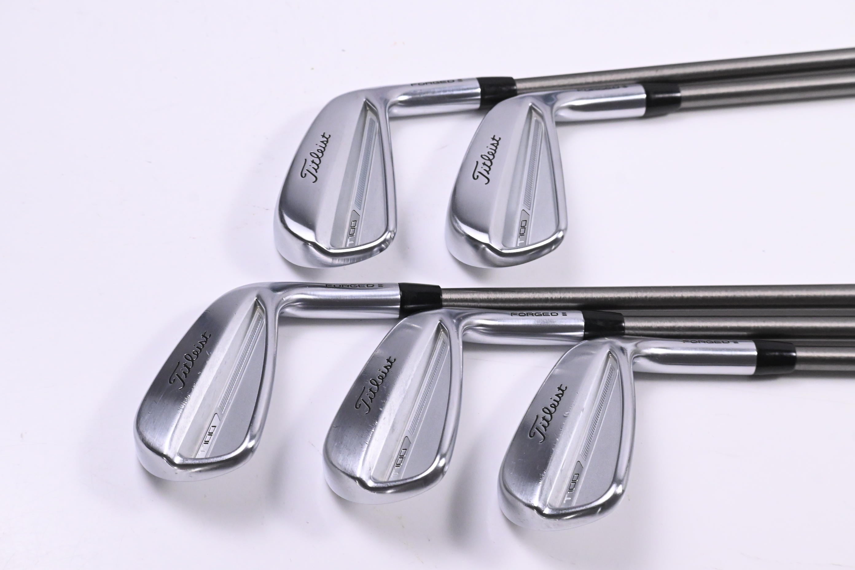 Titleist T100 2023 Irons / 6-PW / Stiff Flex SteelFiber i95cw Shafts