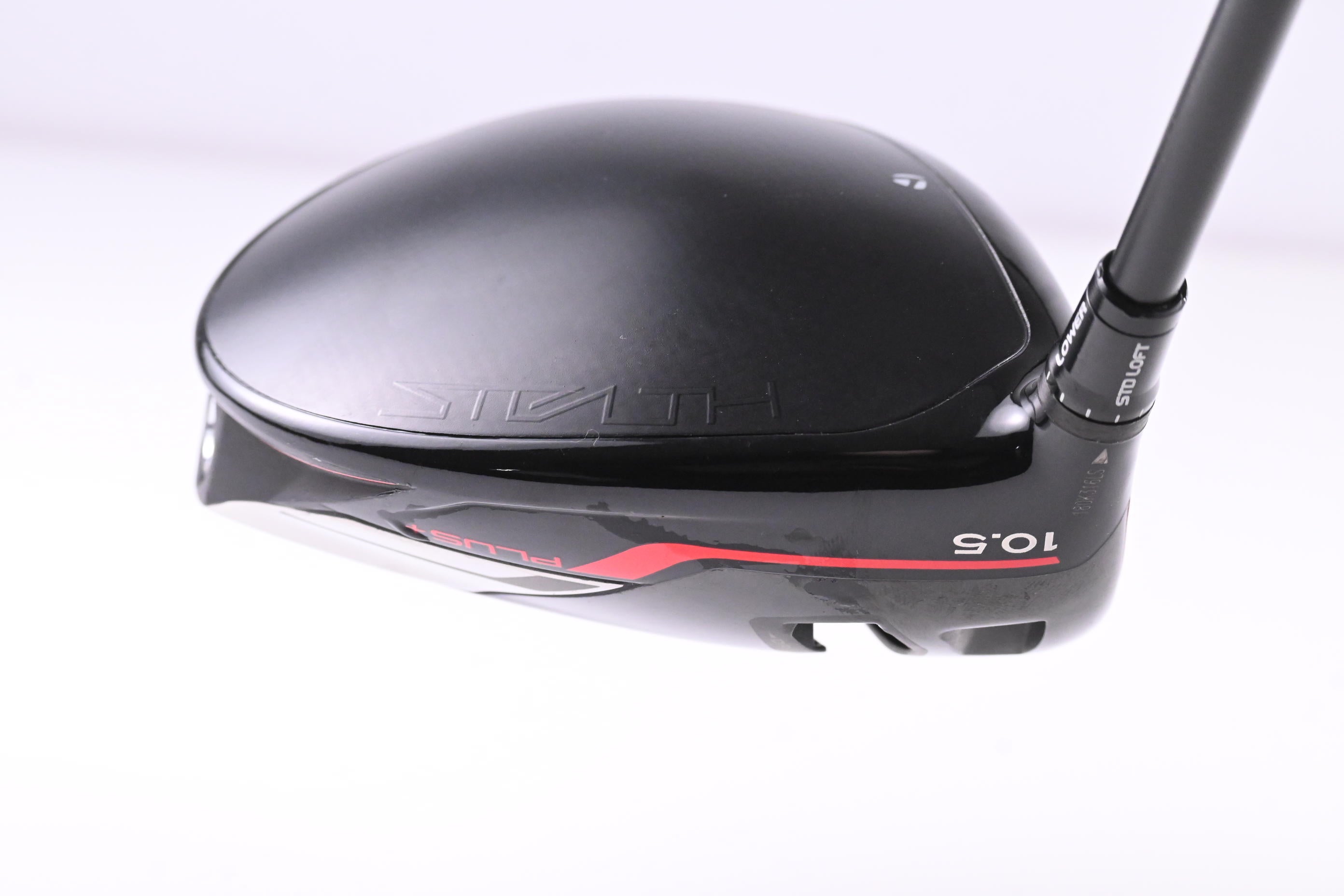 Left Hand Taylormade Stealth Plus Driver / 10.5 Degree / Regular Flex UST Helium
