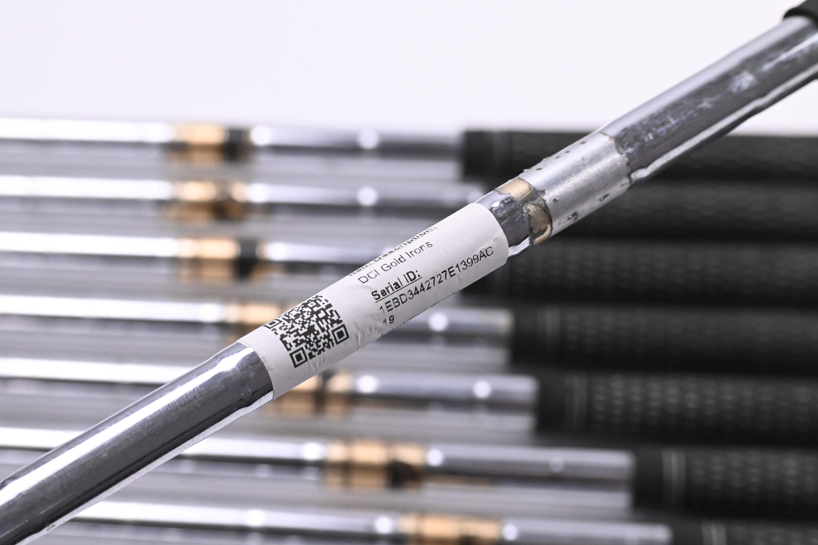 Titleist DCI Gold Irons / 3-PW+SW / Regular Flex Titleist MS-209 Shafts