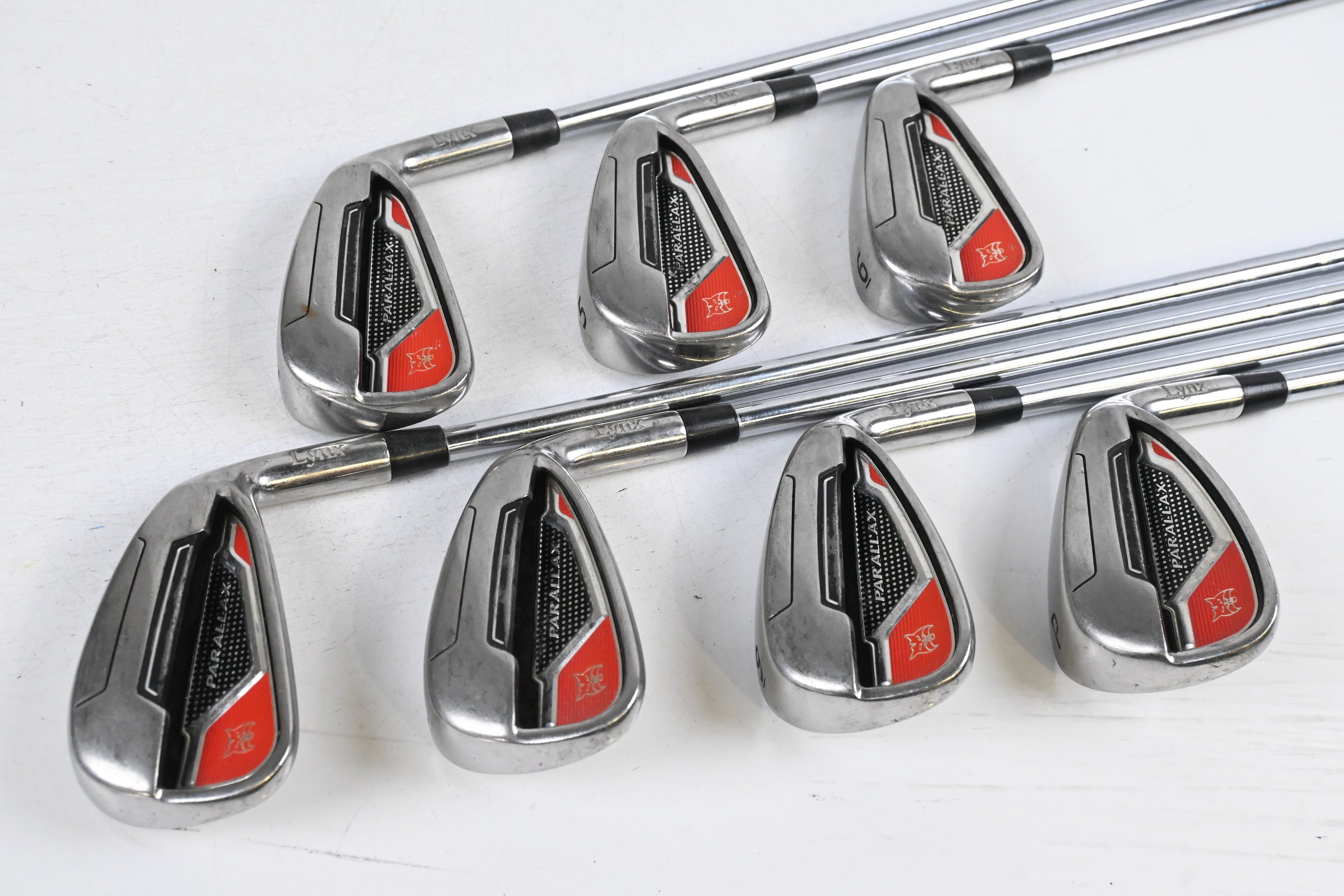 Lynx Parallax 2017 Irons / 4-PW / Regular Flex KBS Tour 90 Shafts