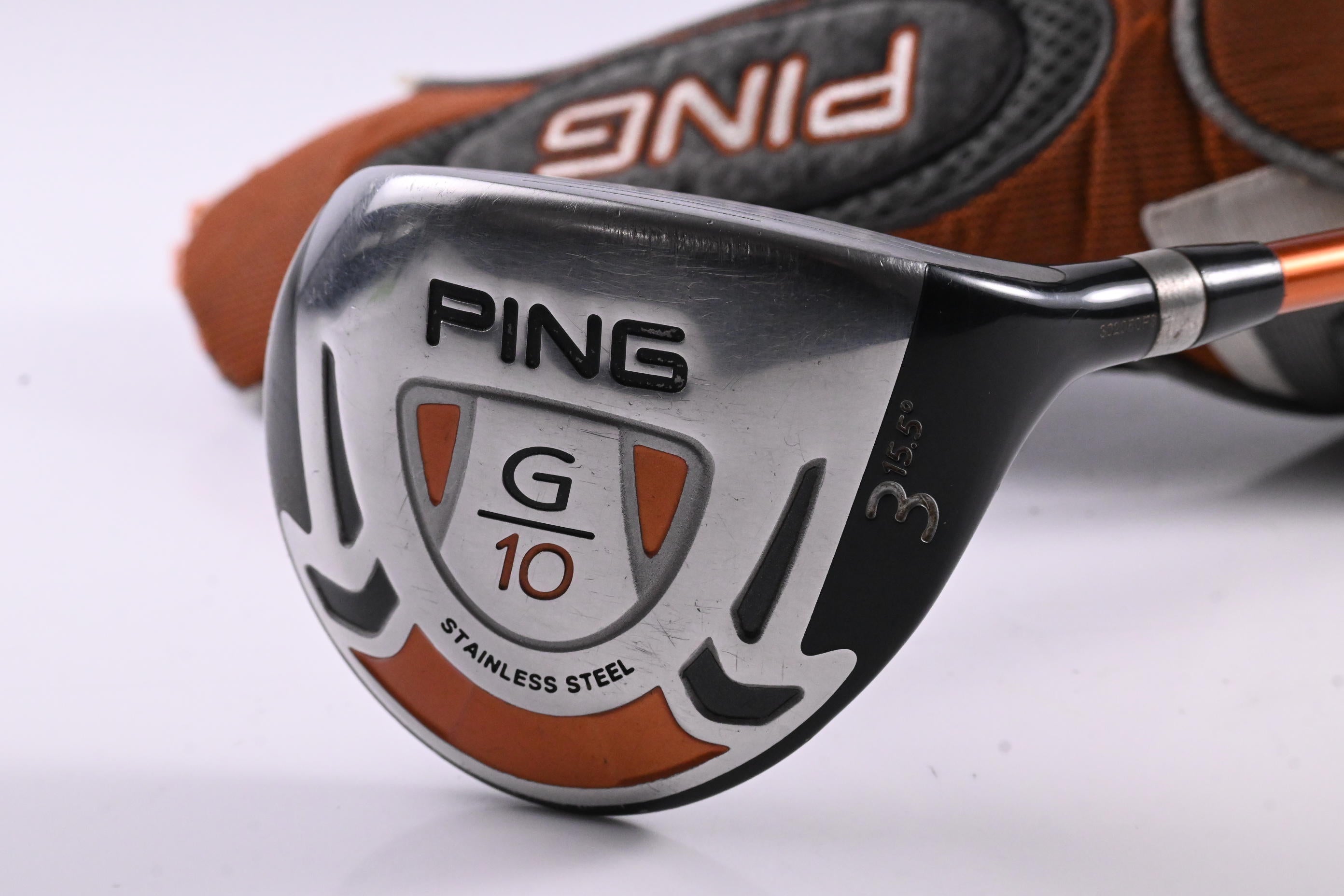 Ping G10 #3 Wood / 15.5 Degree / Regular Flex Ping TFC 129 F Shaft