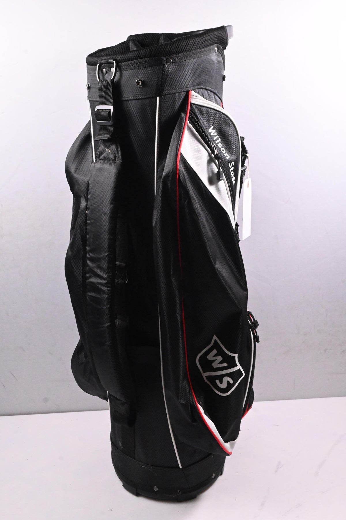 Wilson Staff Cart Bag / 14-Way Divider / Black, White, Red