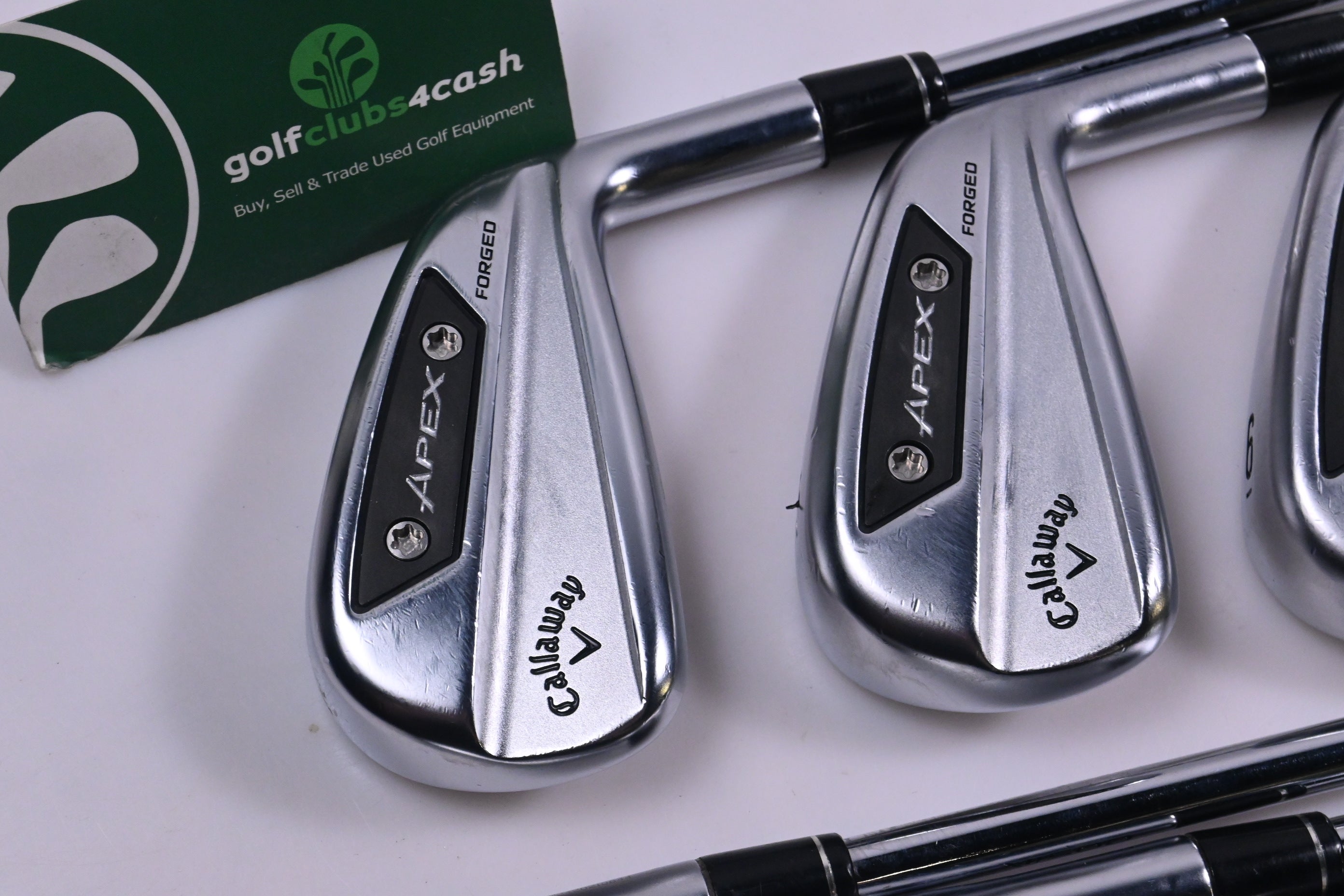 Callaway Apex Ai200 Irons / 4-PW+AW / Stiff Flex Project X Rifle TF 105 Shafts