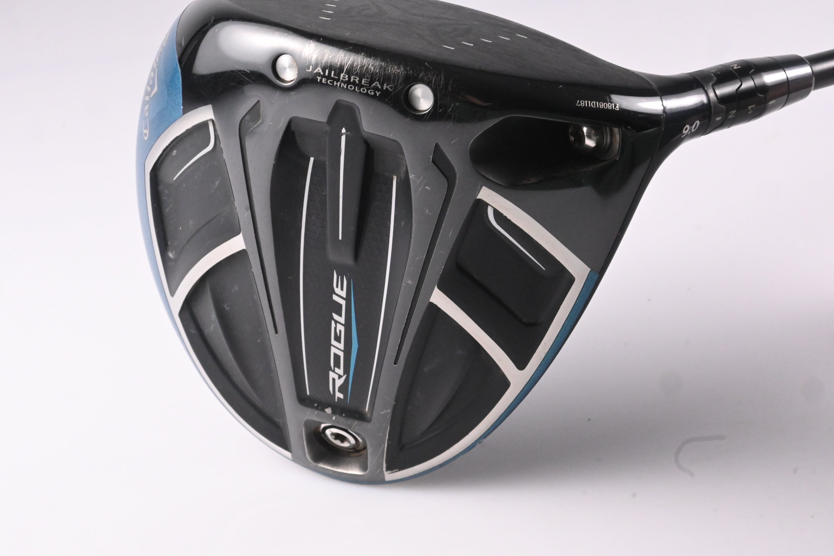 Callaway Rogue Driver / 9 Degree / Stiff Flex Project X HZRDUS Yellow 76 Shaft