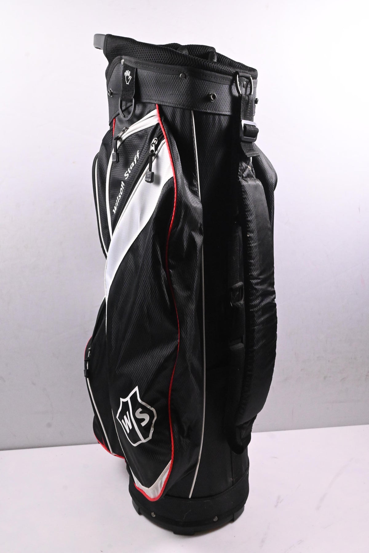 Wilson Staff Cart Bag / 14-Way Divider / Black, White, Red