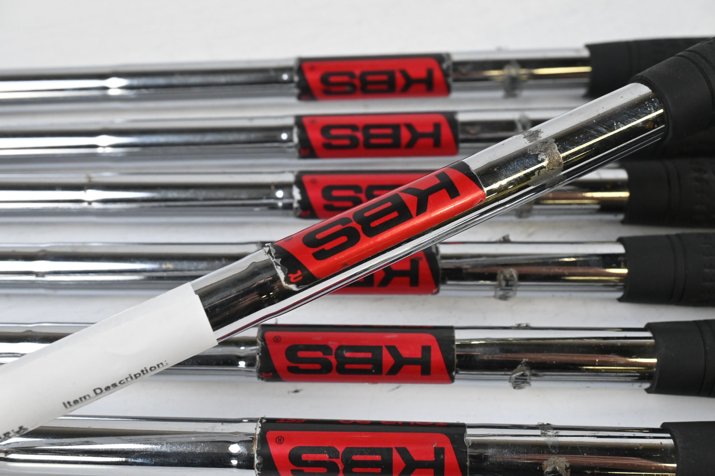 Lynx Parallax 2017 Irons / 4-PW / Regular Flex KBS Tour 90 Shafts
