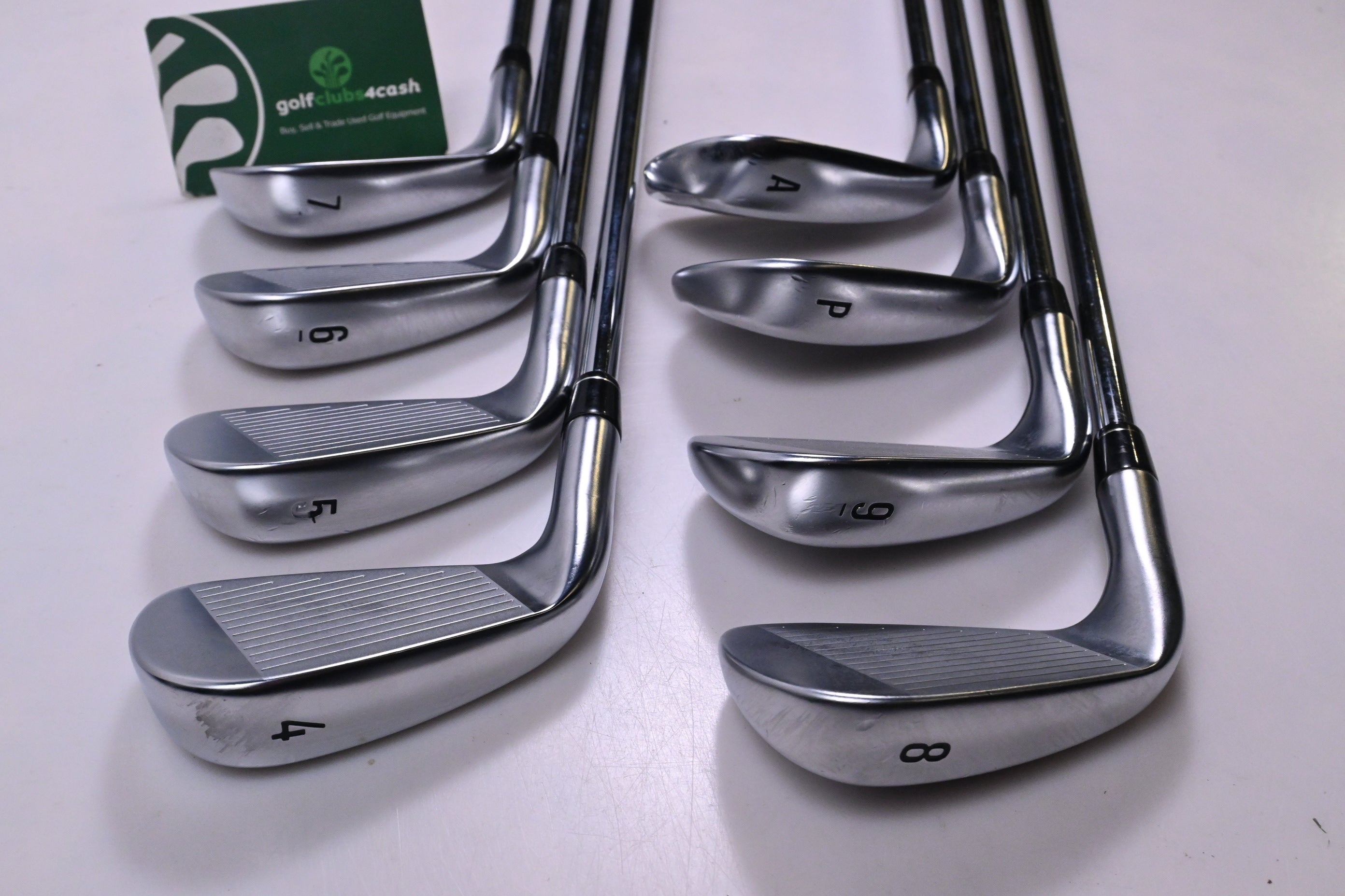 Callaway Apex Ai200 Irons / 4-PW+AW / Stiff Flex Project X Rifle TF 105 Shafts