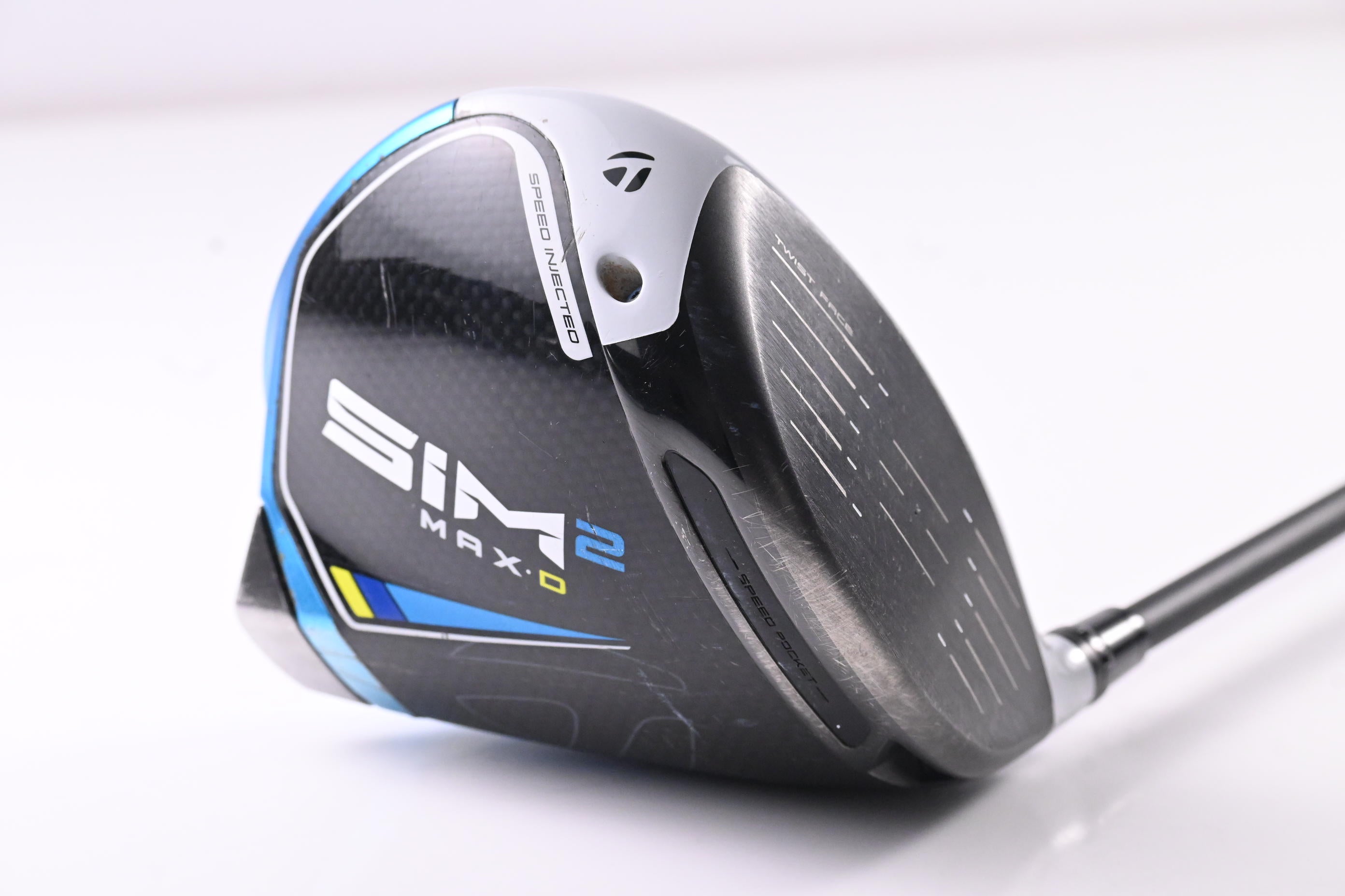 Taylormade SIM2 Max D Driver / 10.5 Degree / Regular Flex Reax Blue 50 Shaft