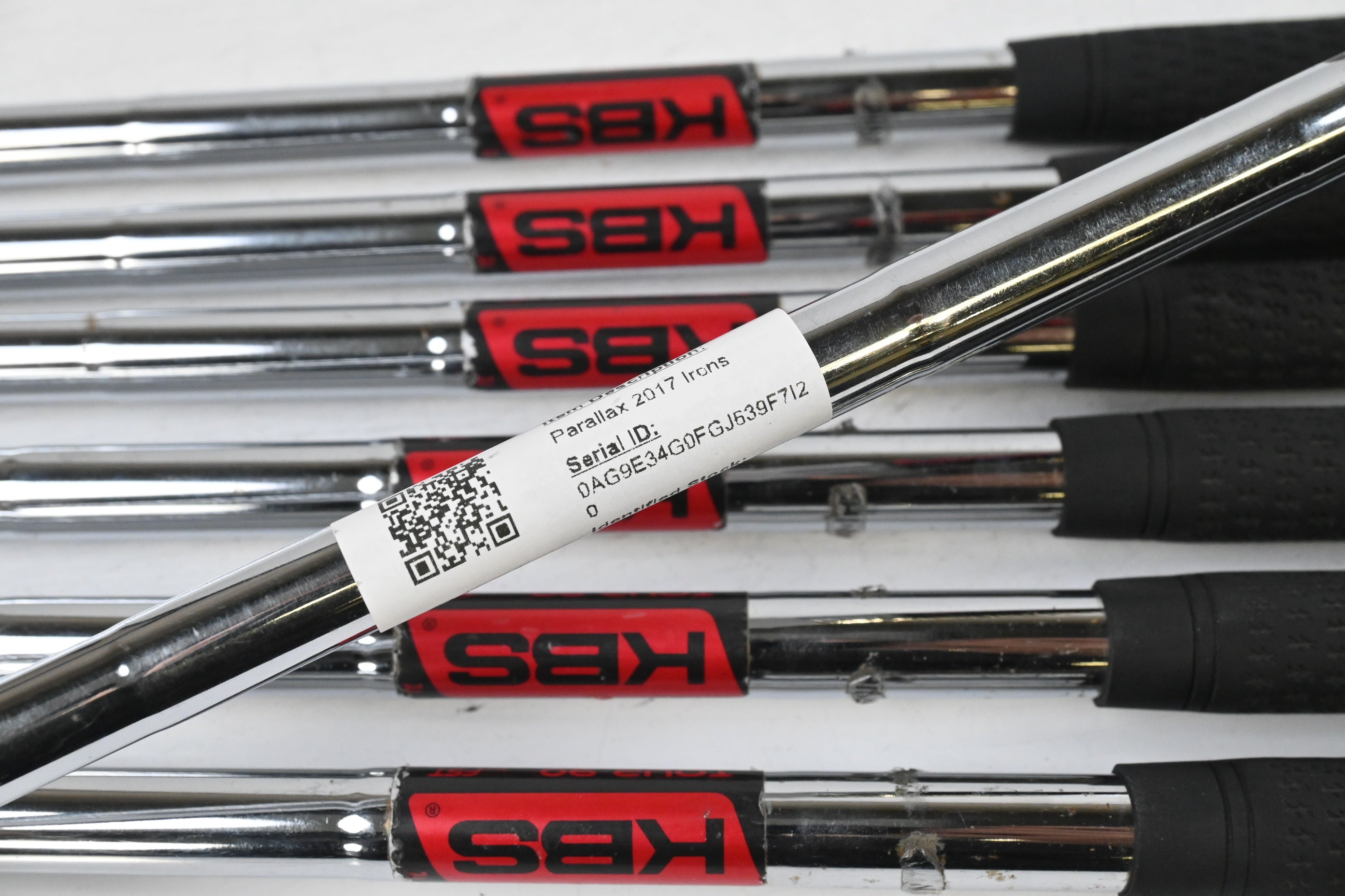 Lynx Parallax 2017 Irons / 4-PW / Regular Flex KBS Tour 90 Shafts