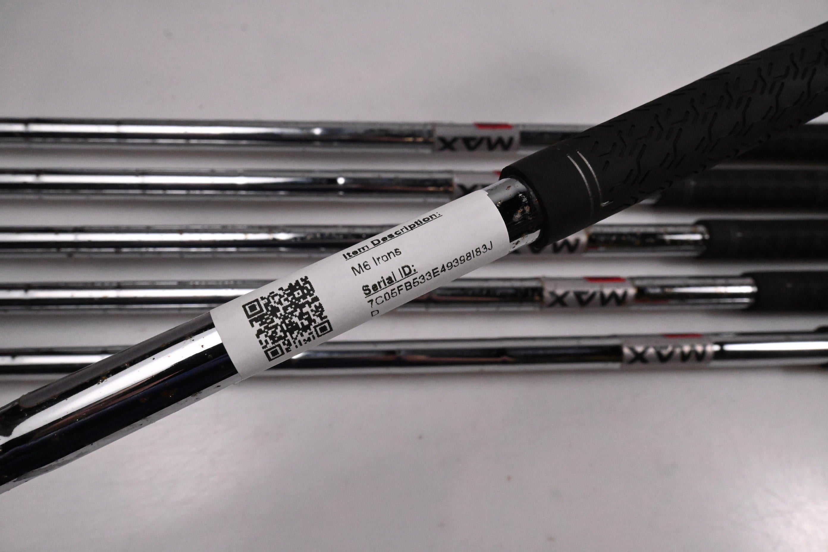 Taylormade M6 Irons / 5-PW / Regular Flex KBS MAX 85 Shafts