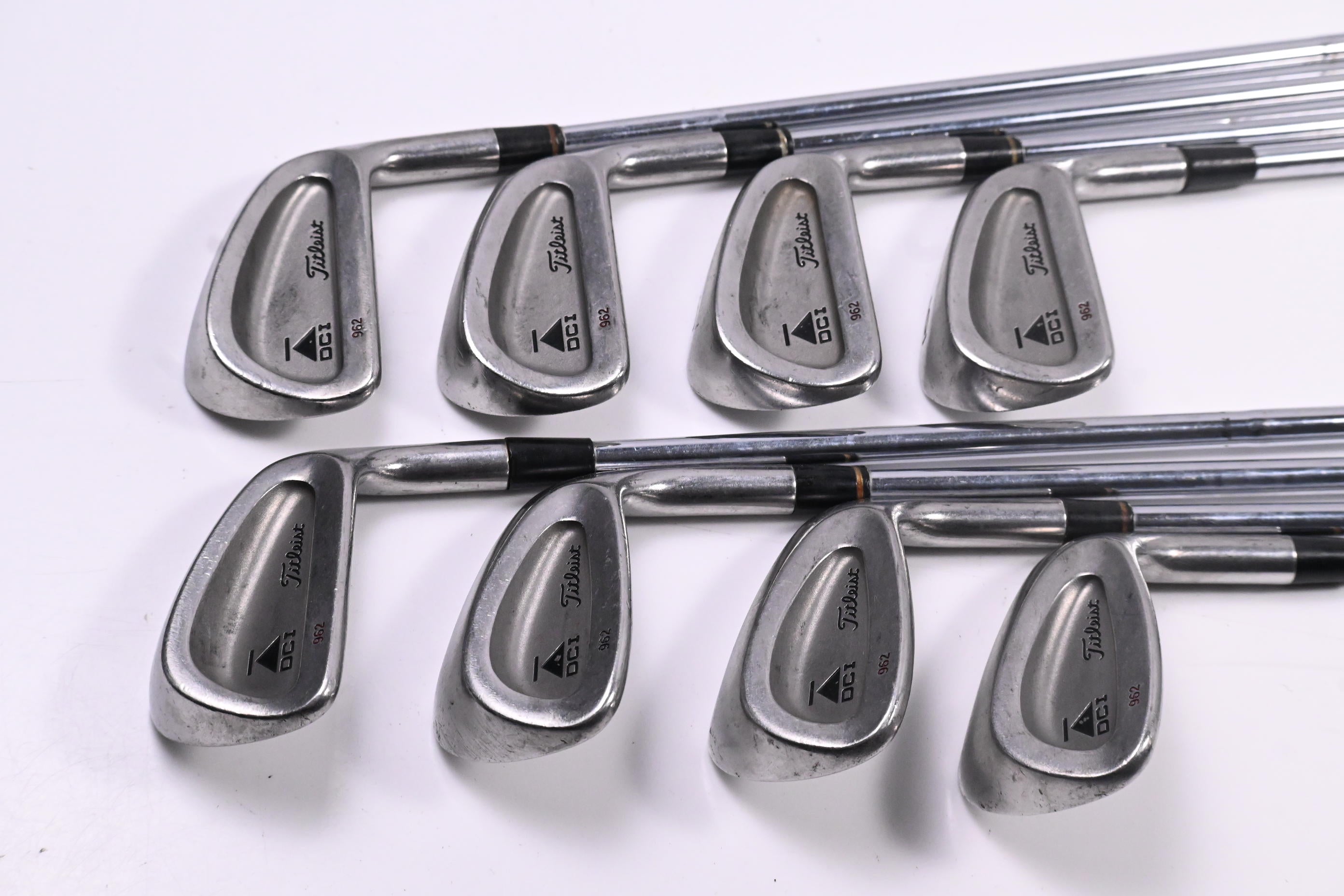 Titleist DCI 962 Irons / 3-PW / Stiff Flex Dynamic Gold S300 Shafts