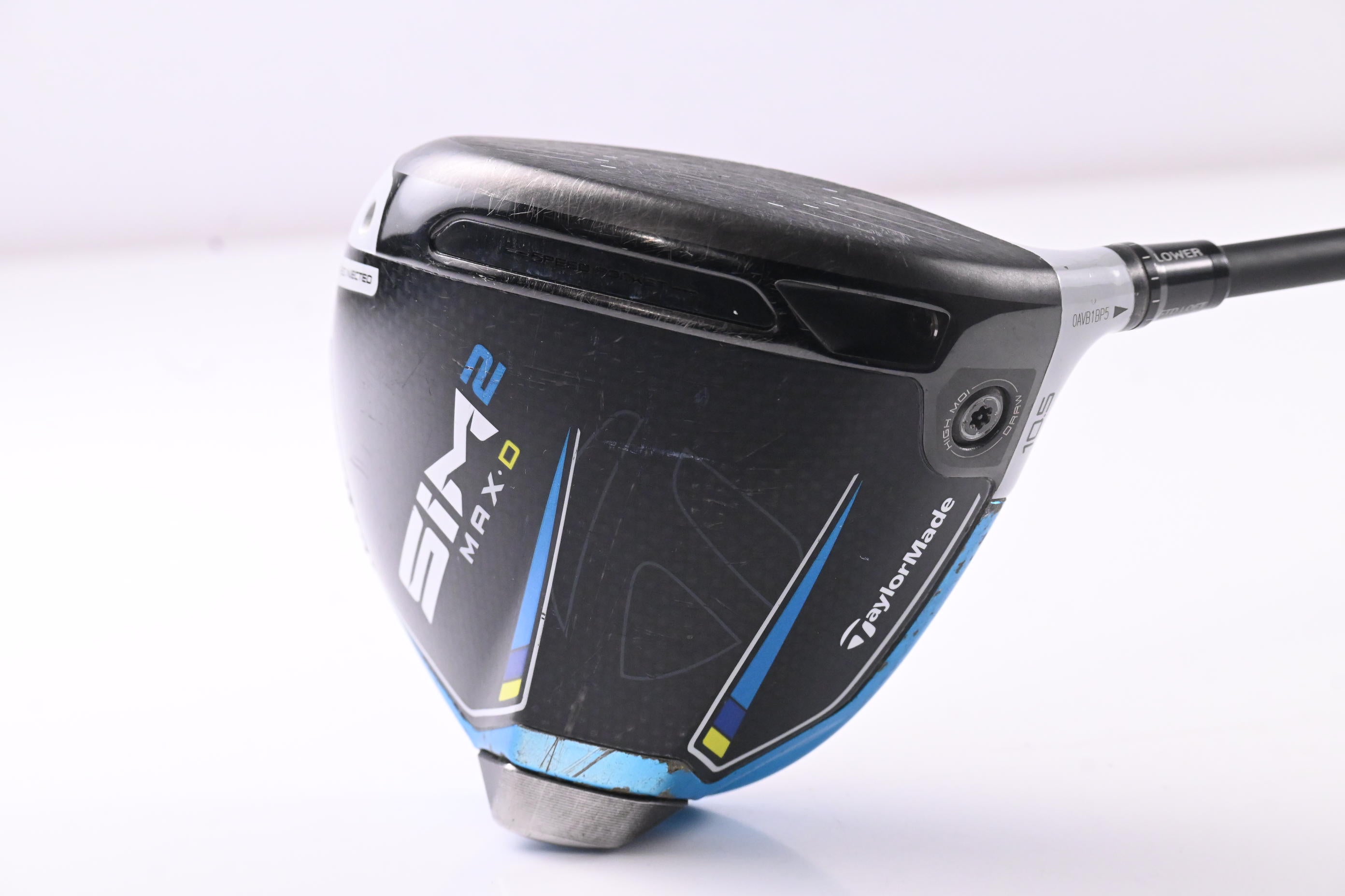 Taylormade SIM2 Max D Driver / 10.5 Degree / Regular Flex Reax Blue 50 Shaft