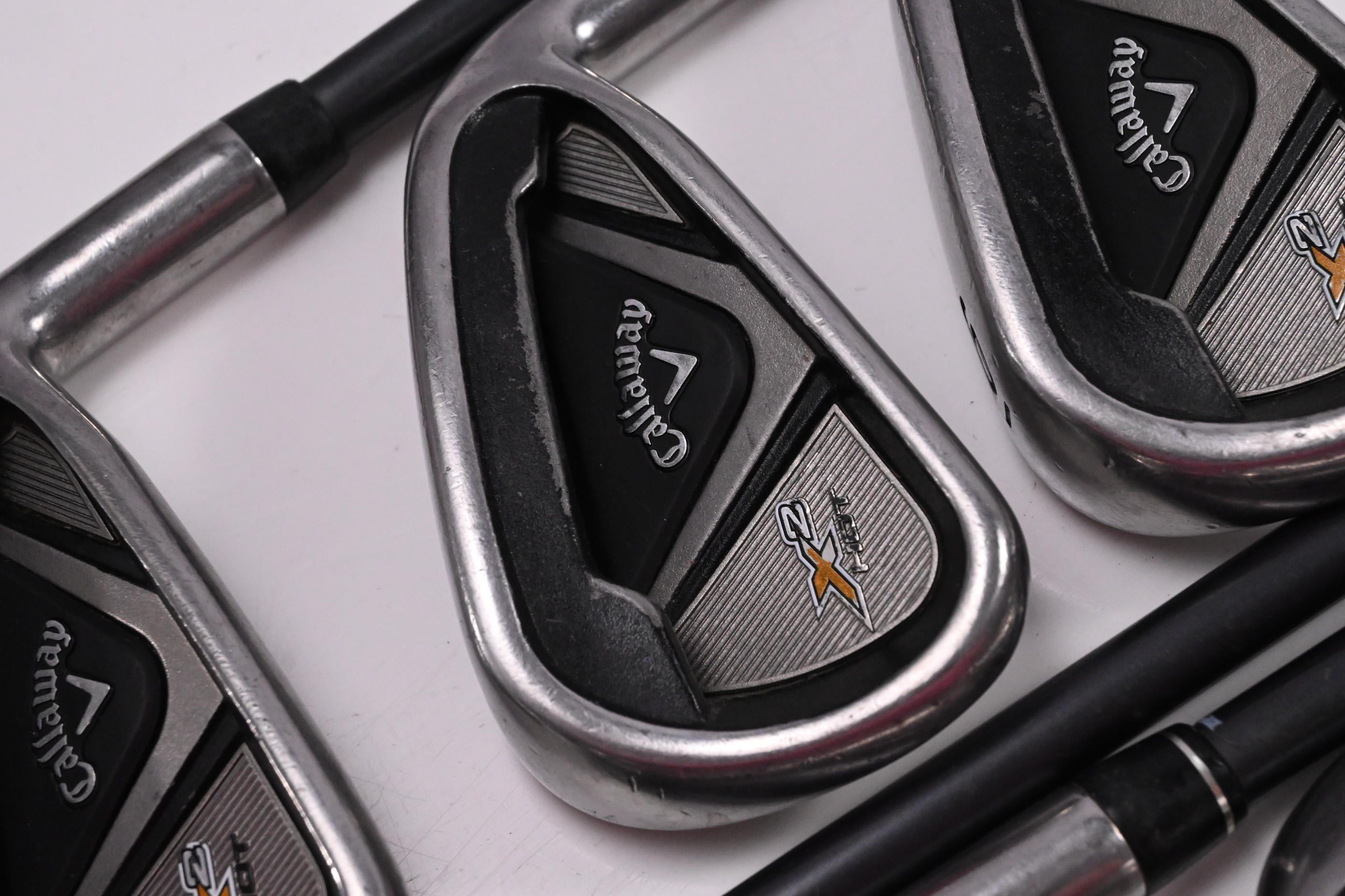 Callaway X2 Hot Irons / 4-PW / Stiff Flex Callaway X2 Hot 65 Shafts
