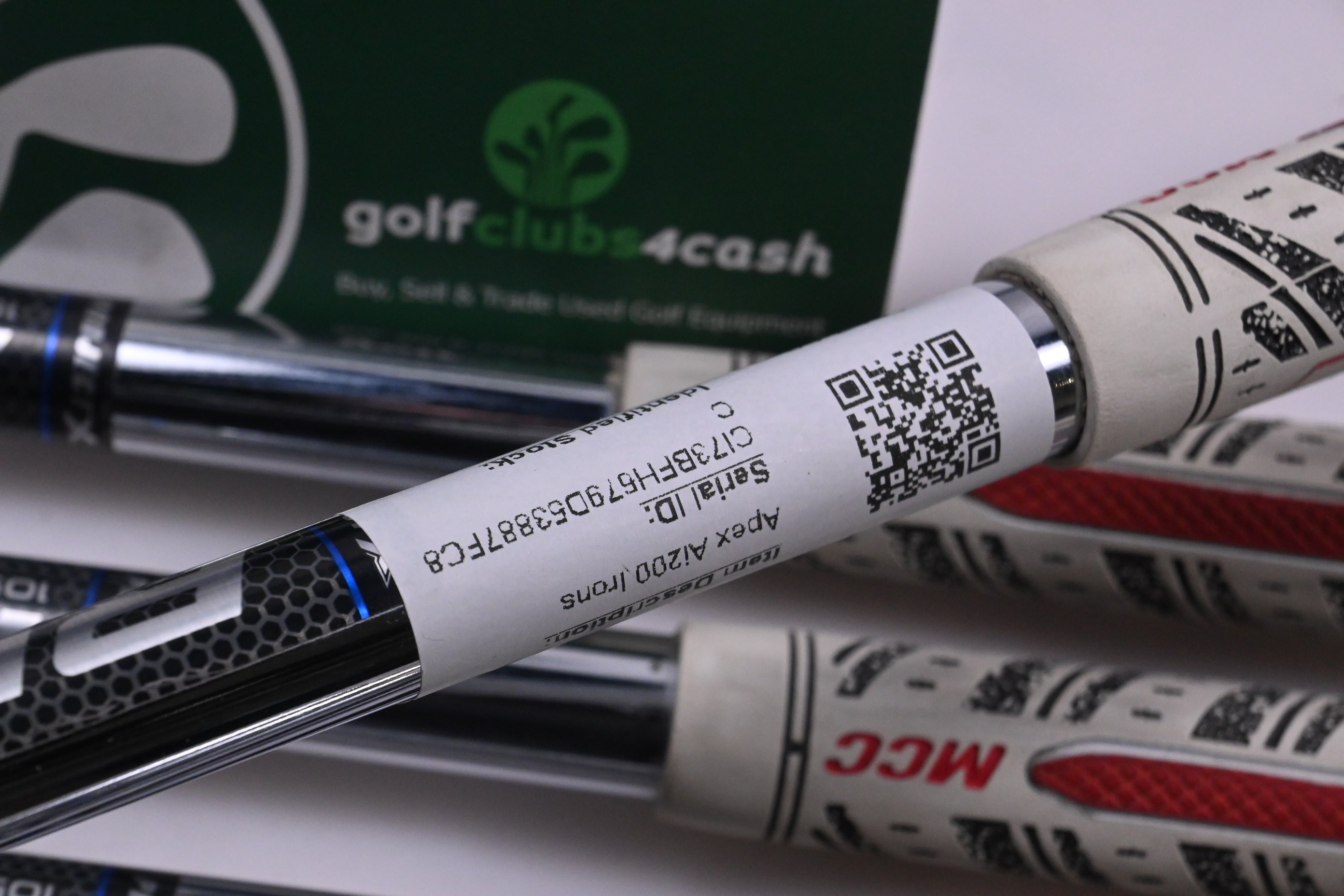 Callaway Apex Ai200 Irons / 4-PW+AW / Stiff Flex Project X Rifle TF 105 Shafts