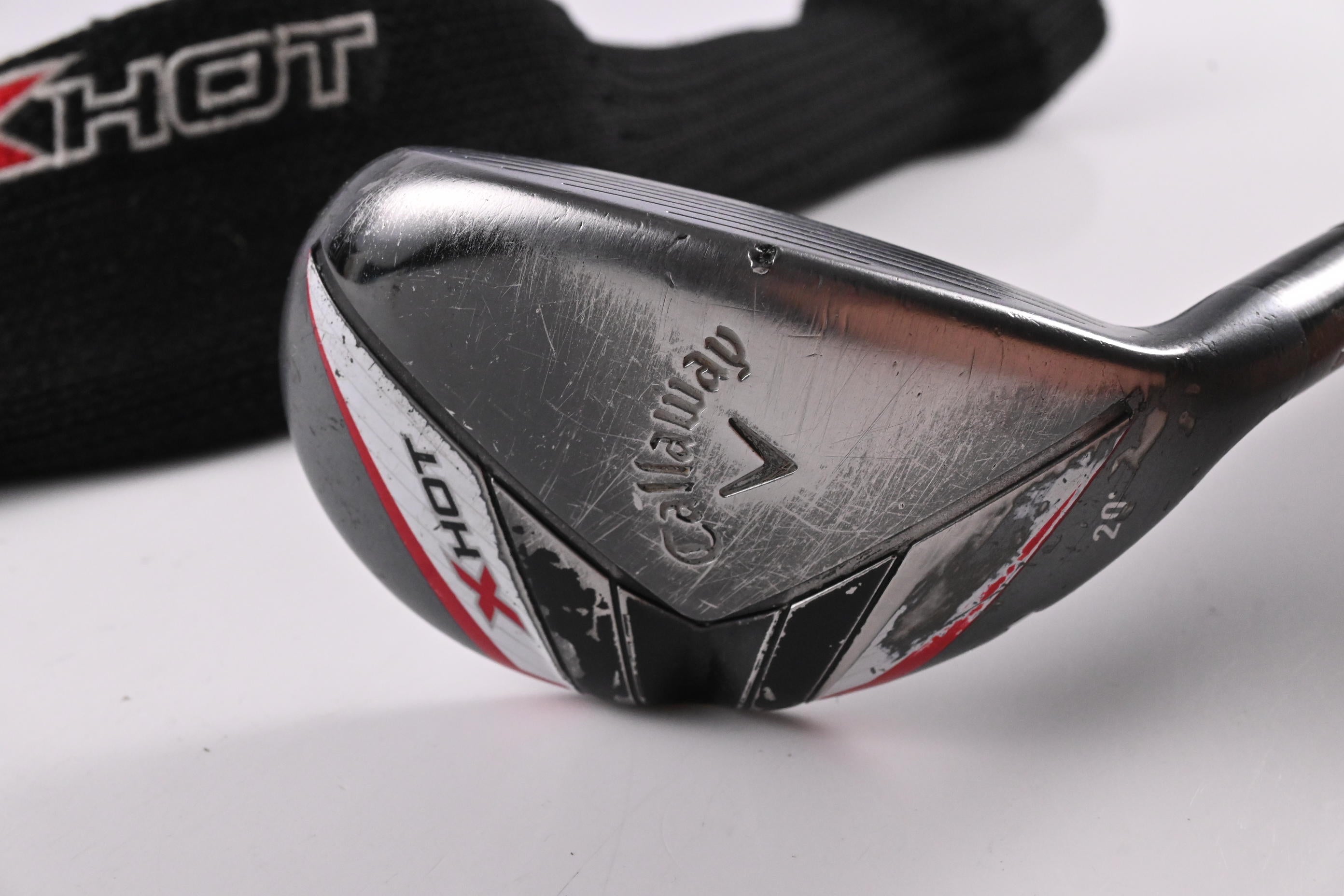 Callaway X Hot Pro #4 Hybrid / 20 Degree / Stiff Flex Project X PXv Shaft