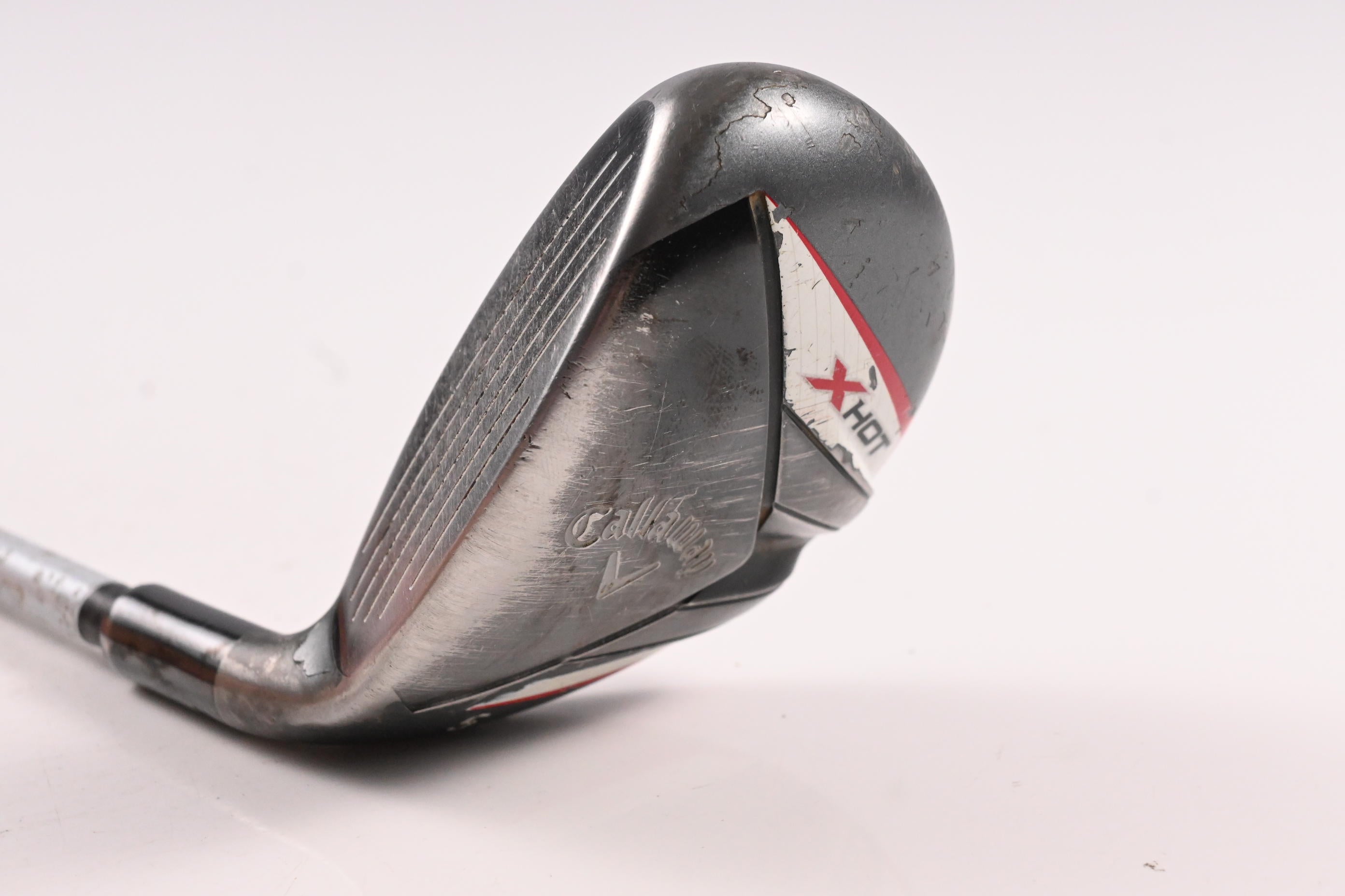 Left Hand Callaway X Hot #5 Hybrid / 25 Degree / Regular Flex X Hot 65 Shaft