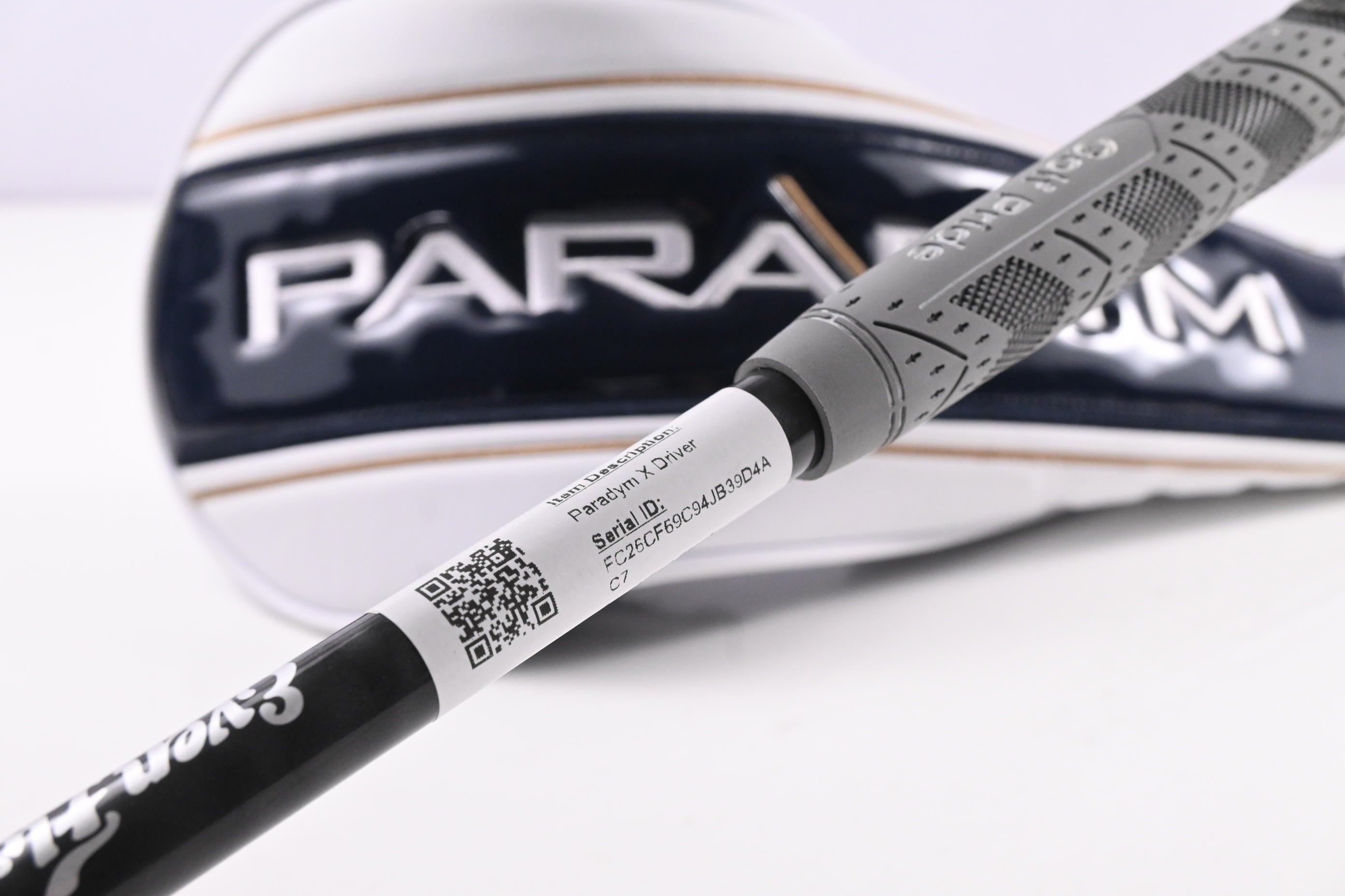 Callaway Paradym X Driver / 10.5 Degree / Stiff Flex Evenflow Riptide 60 Shaft