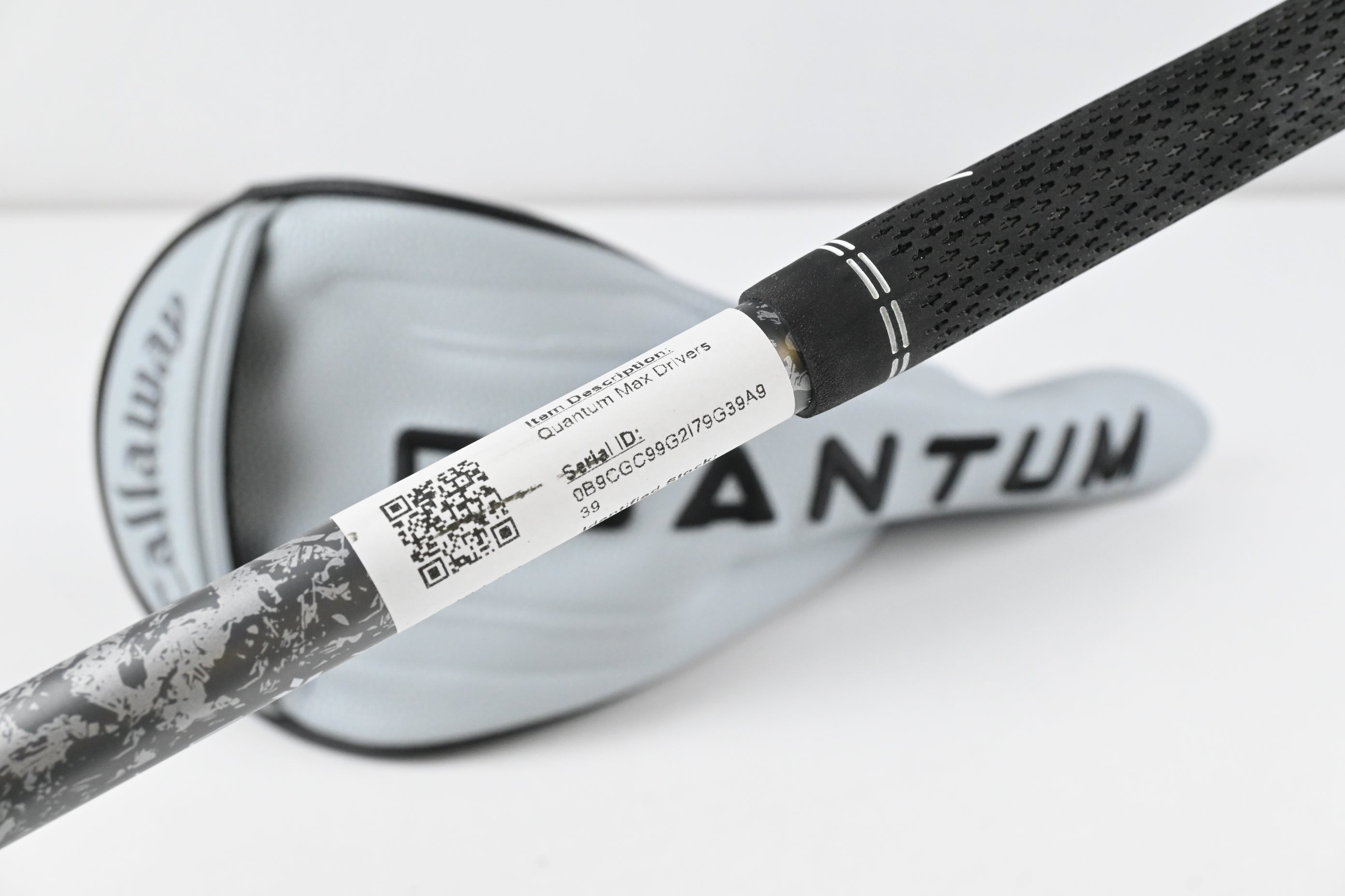 Callaway Quantum Max Driver / 10.5 Degree / Stiff Flex Denali Frost Silver 50