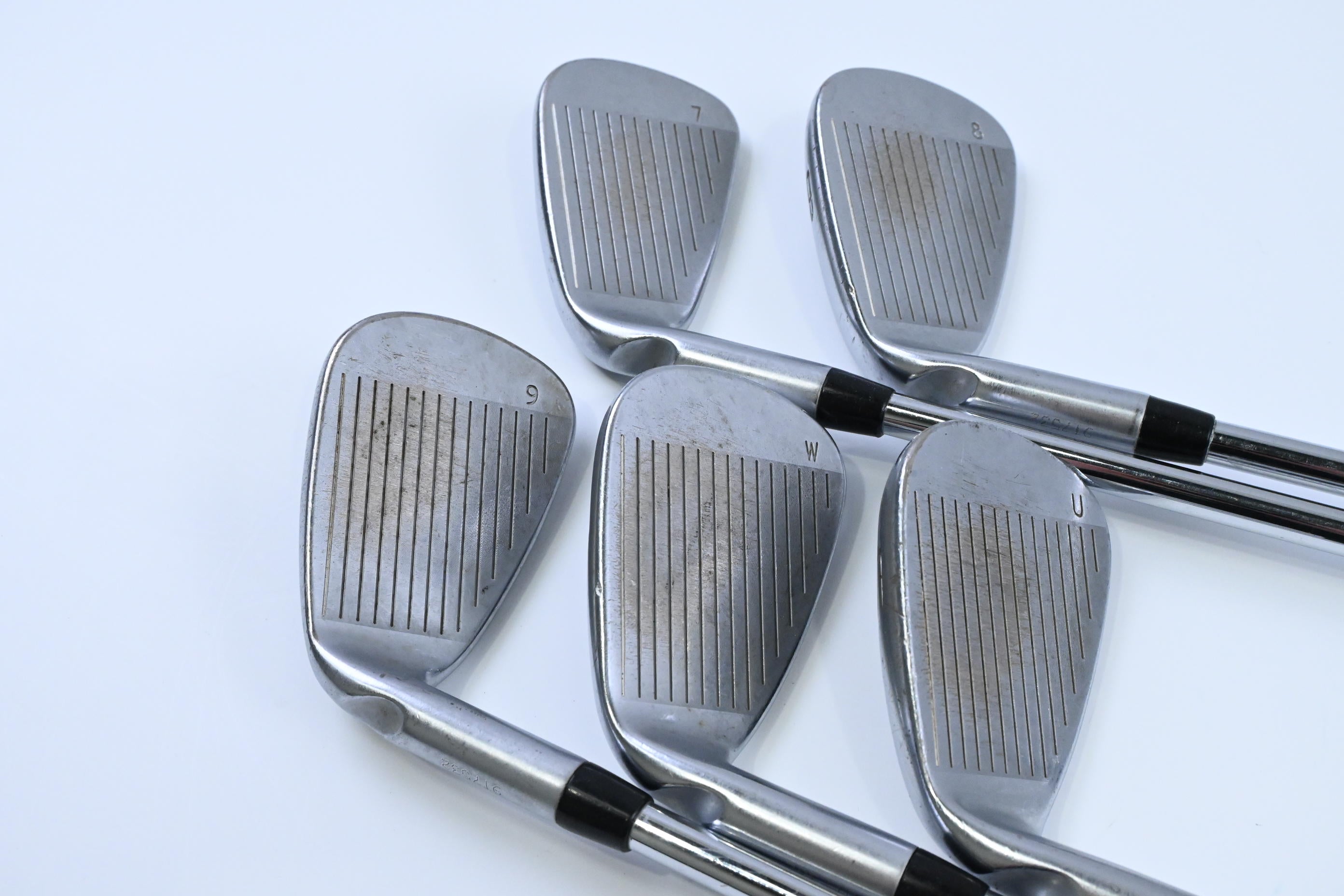 Ping i20 Irons / 7-PW+UW / Black Dot / Stiff Flex Ping CFS Shafts