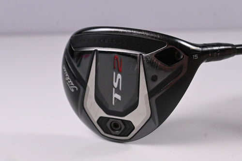 Titleist TS2 #3 Wood / 15 Degree / Regular Flex Kuro Kage 55 Shaft