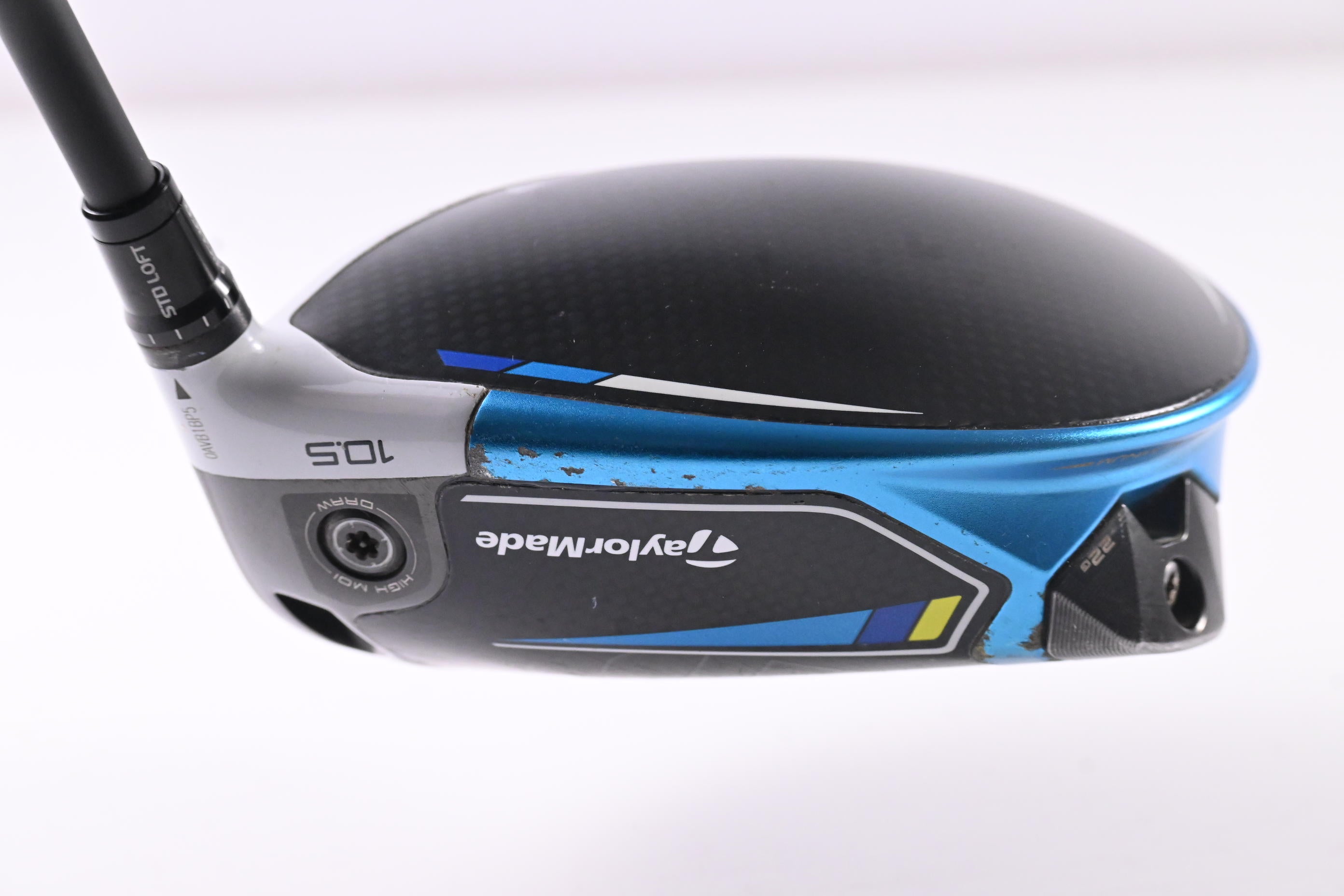 Taylormade SIM2 Max D Driver / 10.5 Degree / Regular Flex Reax Blue 50 Shaft