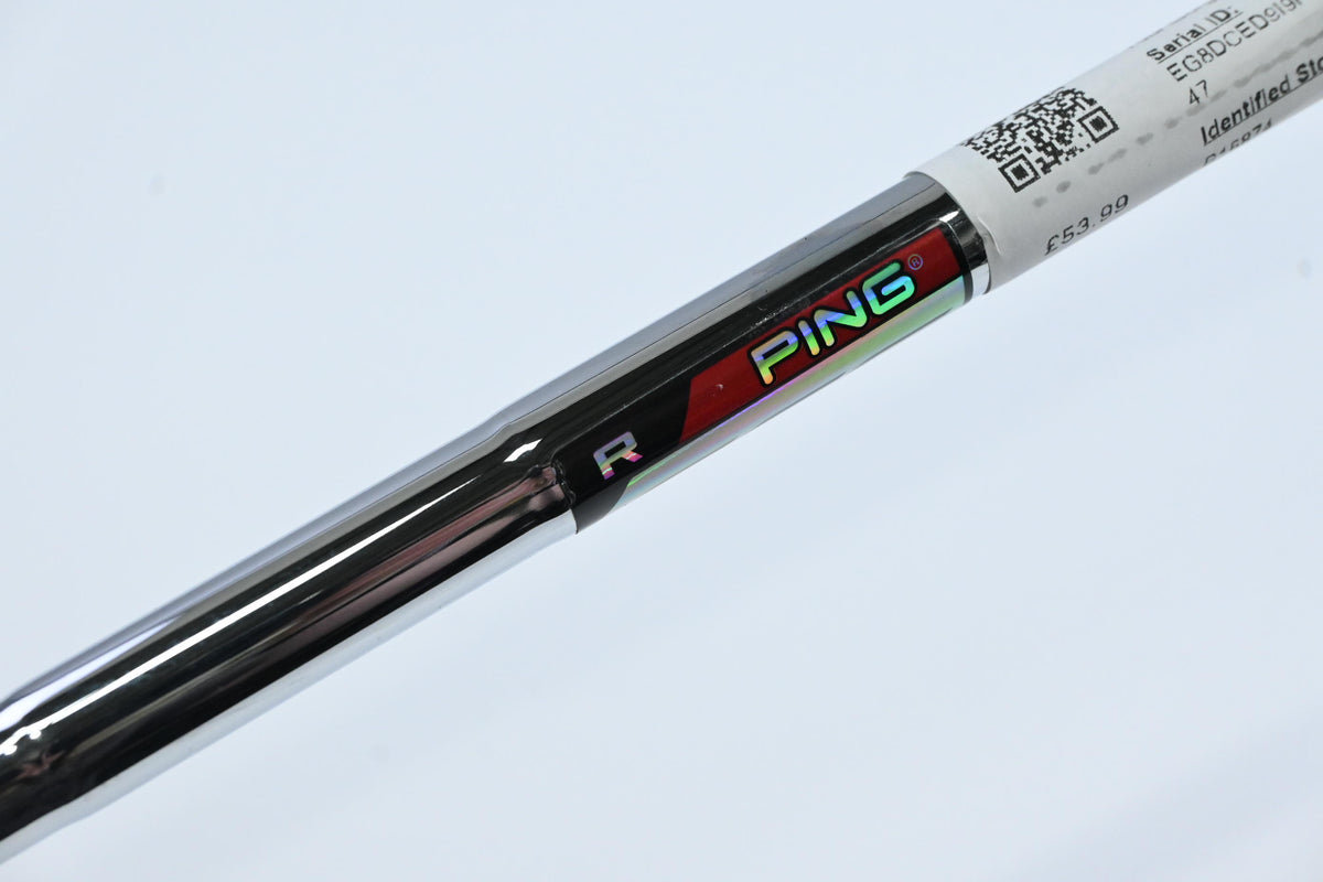 Ping Tour-S Pitching Wedge / 47 Degree / Black Dot / Stiff Flex Project X Rifle