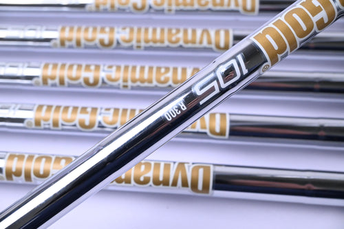 Ping i500 Irons / 5-PW / Black Dot / Regular Flex Dynamic Gold 105 Shafts