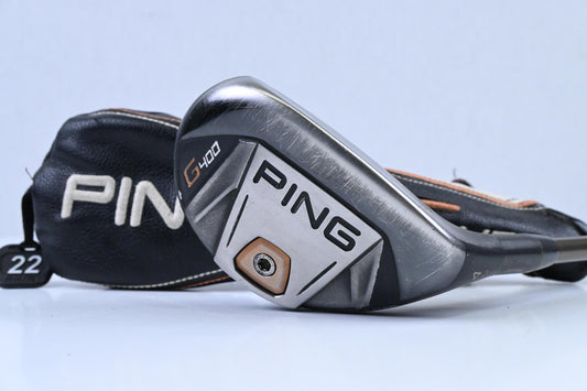 Ping G400 #4 Hybrid / 22 Degree / Regular Flex Ping Alta CB 70 Shaft