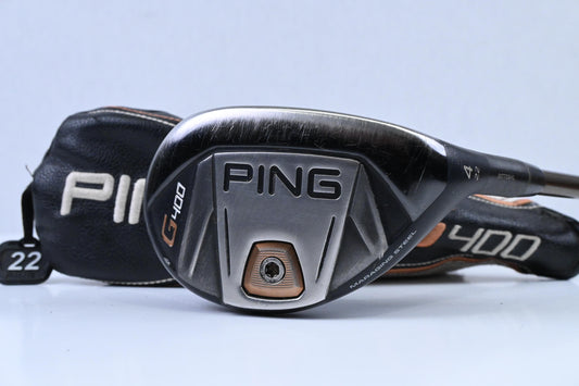 Ping G400 #4 Hybrid / 22 Degree / Regular Flex Ping Alta CB 70 Shaft