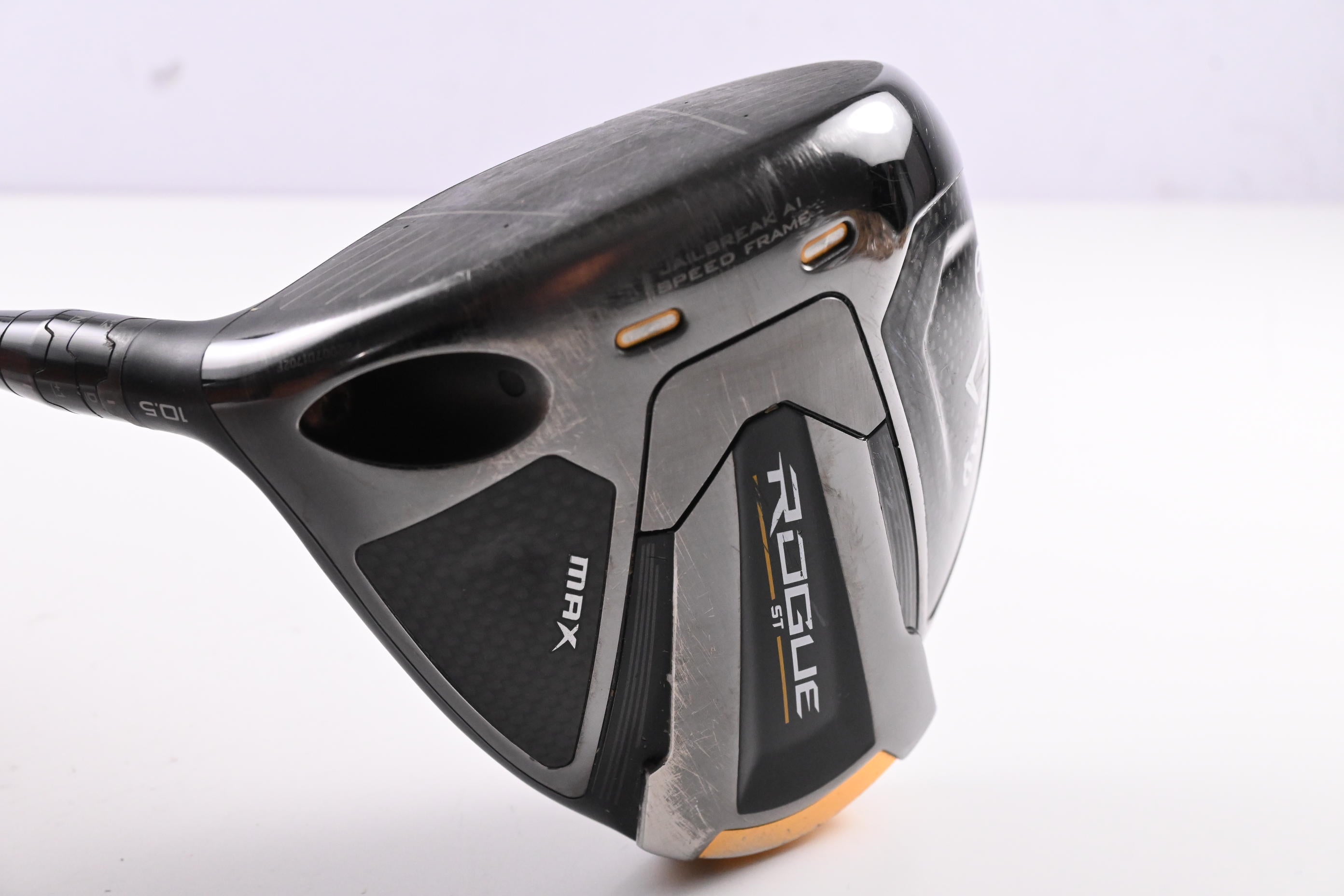 Left Hand Callaway Rogue ST MAX Driver / 10.5 Degree / Regular Flex Synergy 50 Shaft