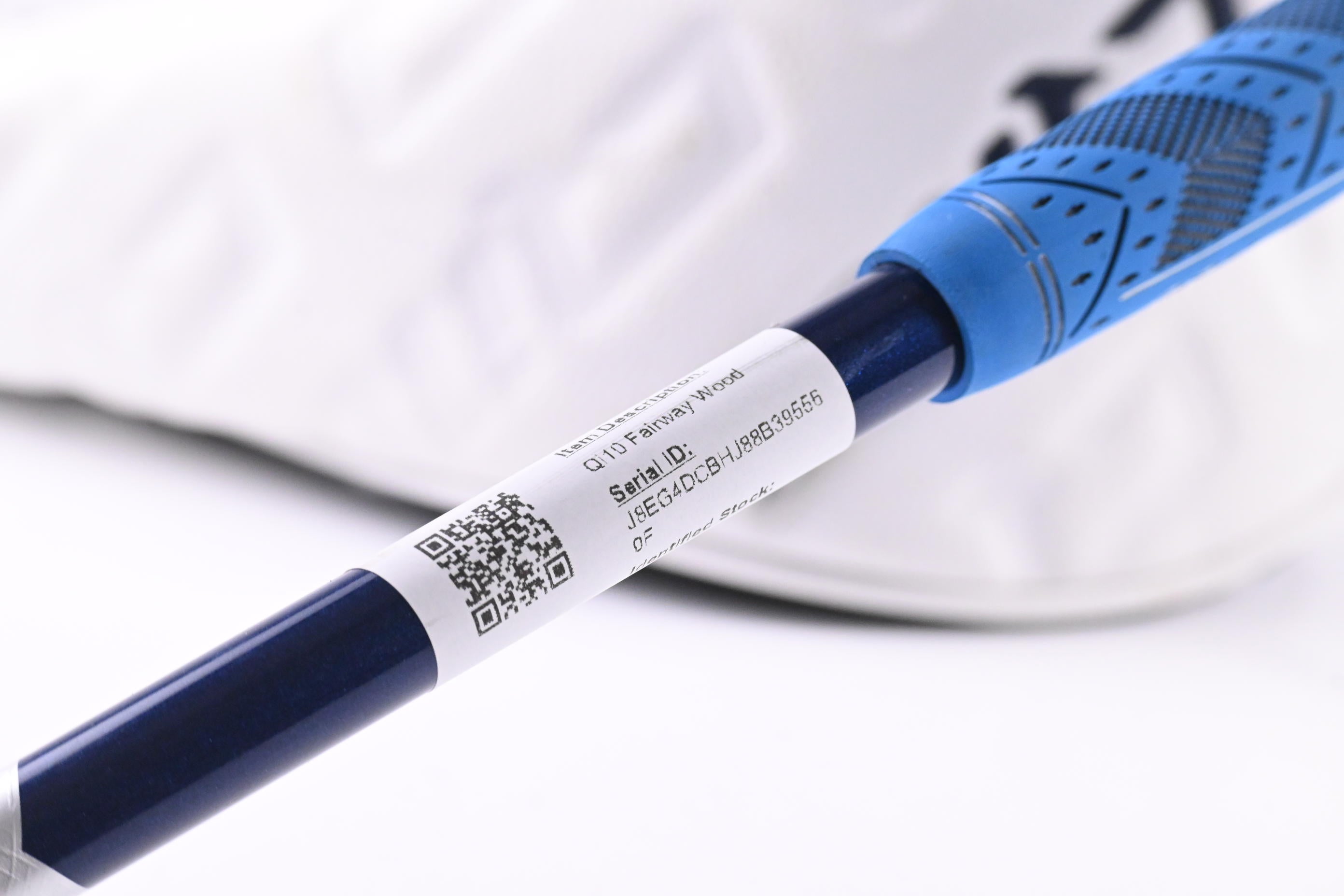 Taylormade Qi10 #3HL Wood / 16.5 Degree / Stiff Flex Ventus TR Blue 6 Shaft