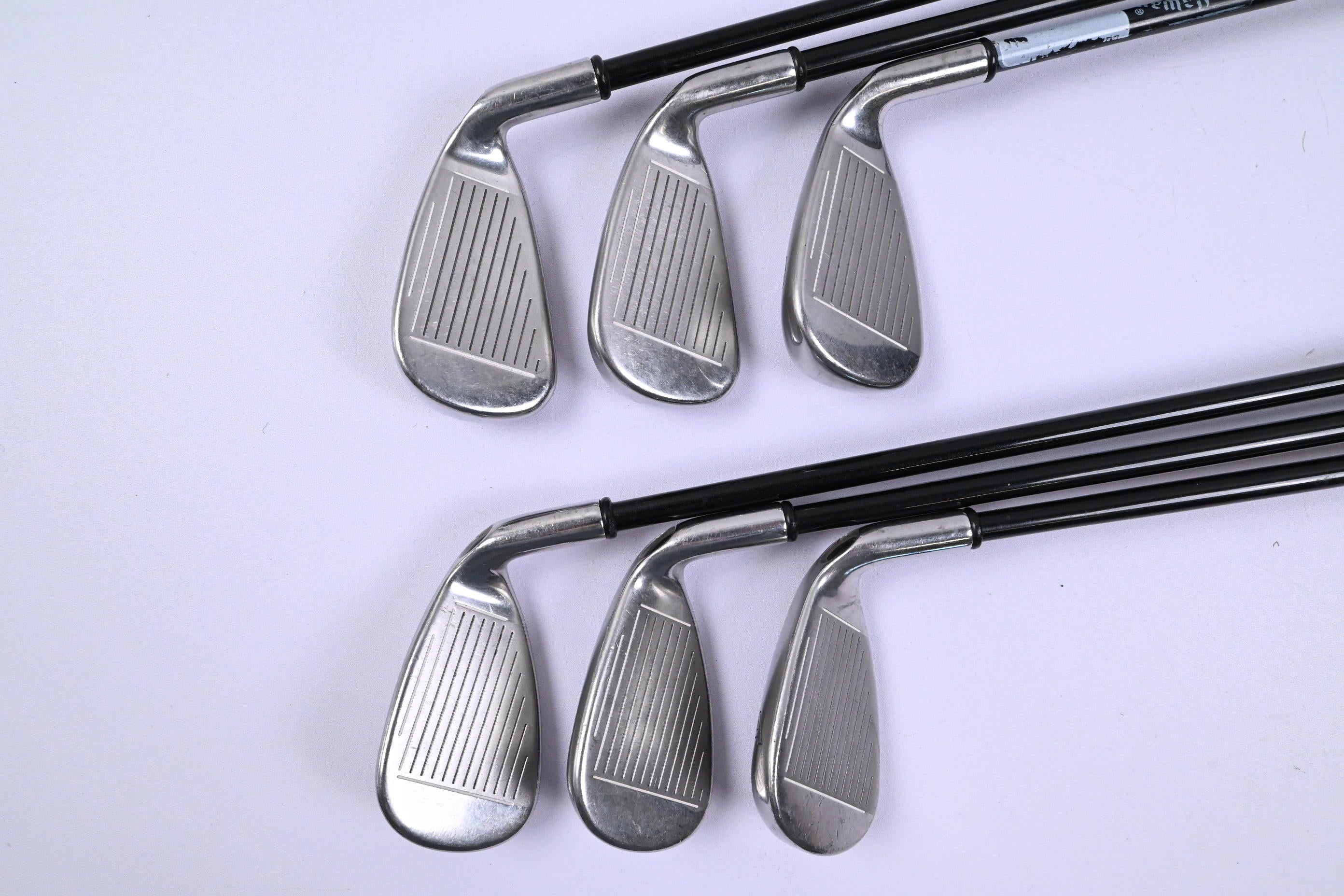 Left Hand Callaway Diablo Edge Irons / 6-PW+GW / Regular Flex Callaway 75 Shafts