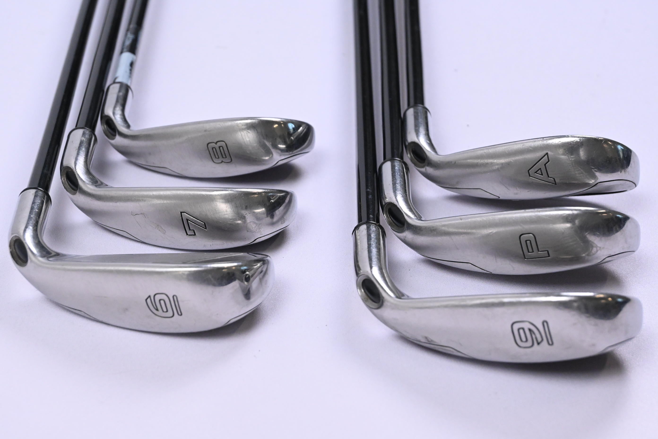 Left Hand Callaway Diablo Edge Irons / 6-PW+GW / Regular Flex Callaway 75 Shafts
