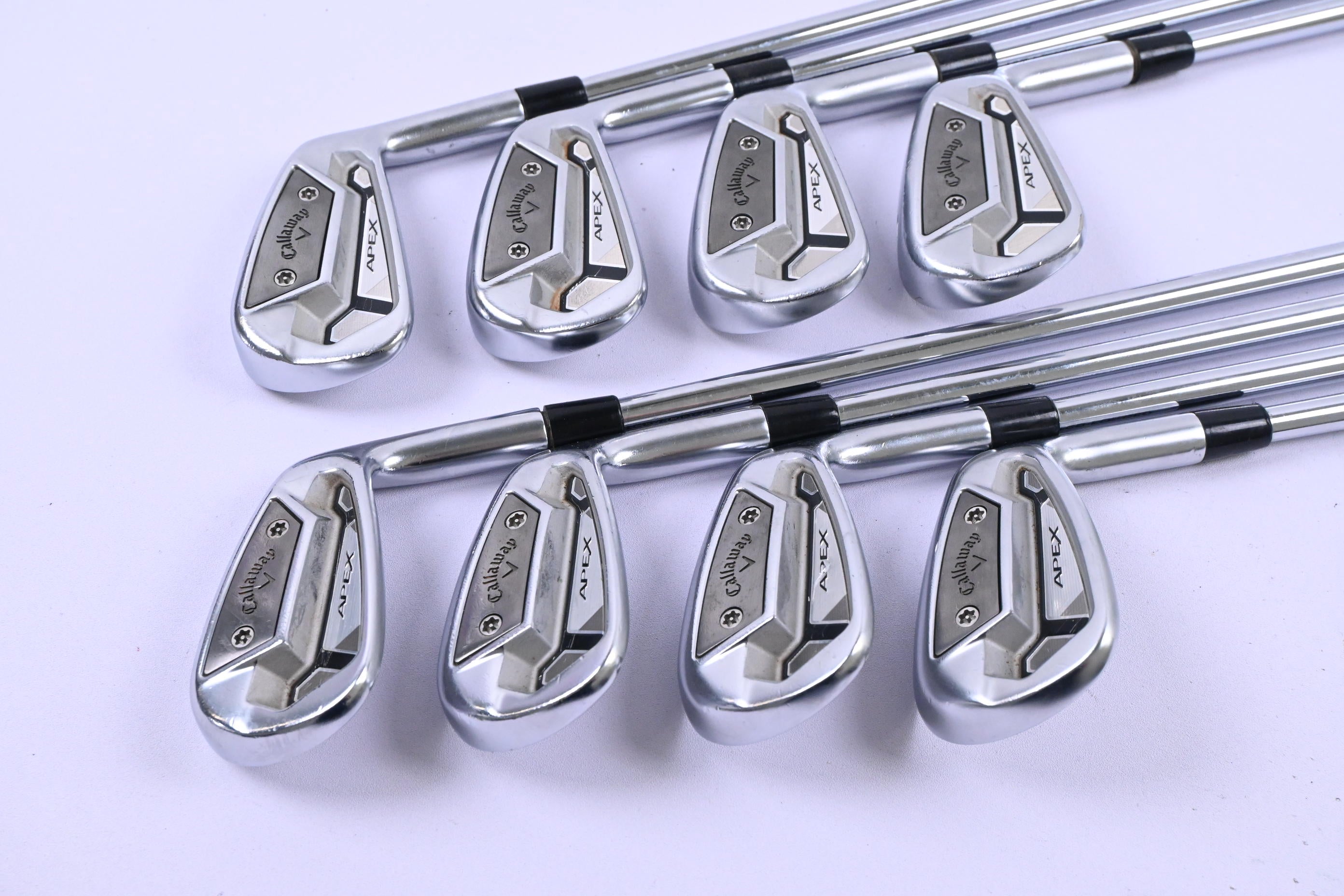 Callaway Apex TCB Irons / 4-PW+GW / X-Flex Project X LZ 125 Steel Shafts