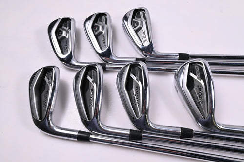 Left Hand Titleist T300 2021 Irons / 5-PW+48° / Regular Flex AMT Red R300