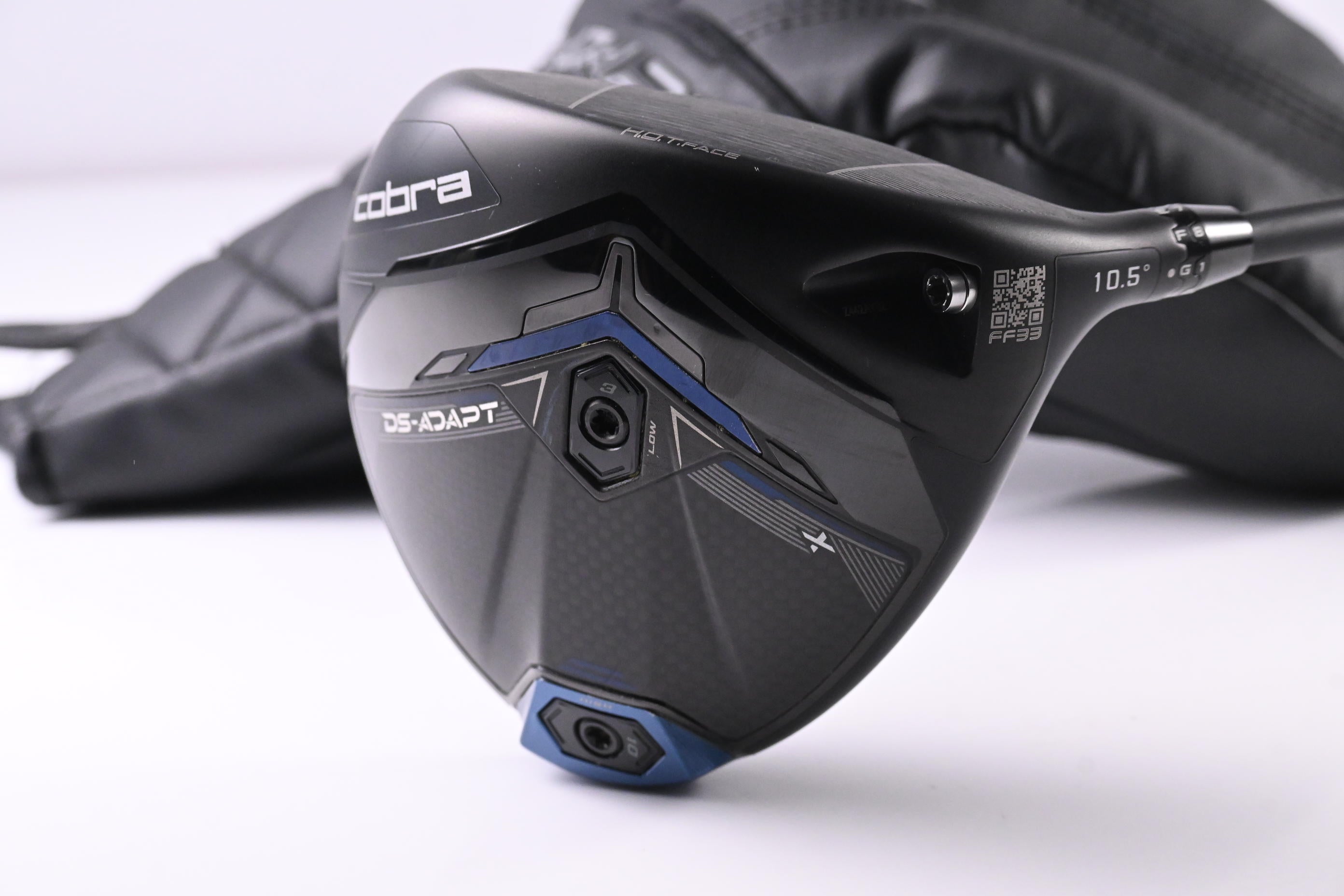 Cobra DS-Adapt X Driver / 10.5 Degree / Stiff Flex Kai'Li Dark Waves White 60