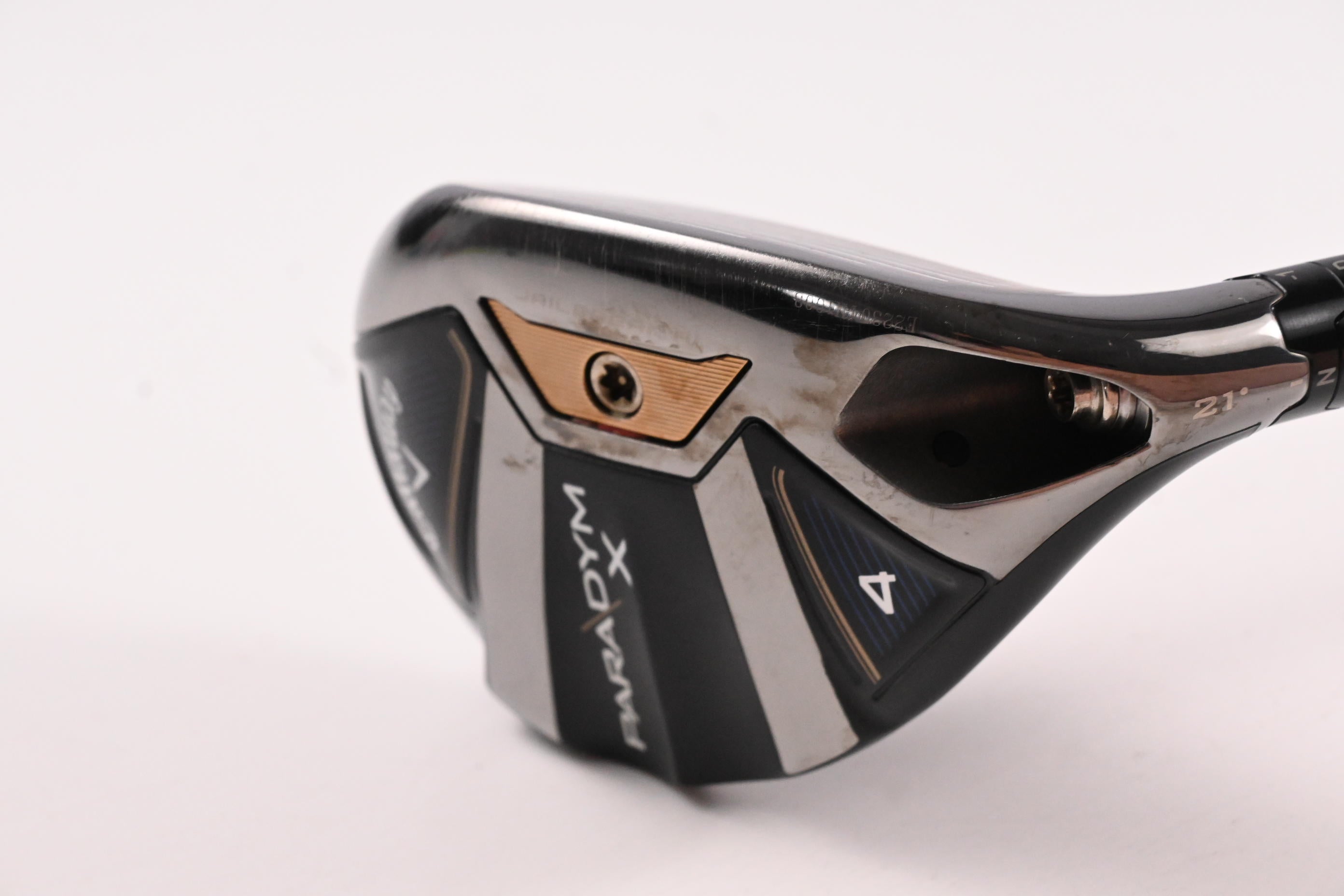 Callaway Paradym X #4 Hybrid / 21 Degree / Regular Flex HZRDUS Gen4 Silver 65