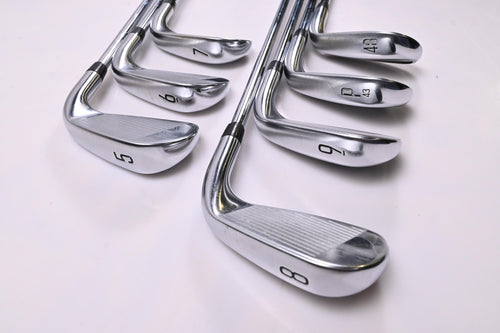 Left Hand Titleist T300 2021 Irons / 5-PW+48° / Regular Flex AMT Red R300