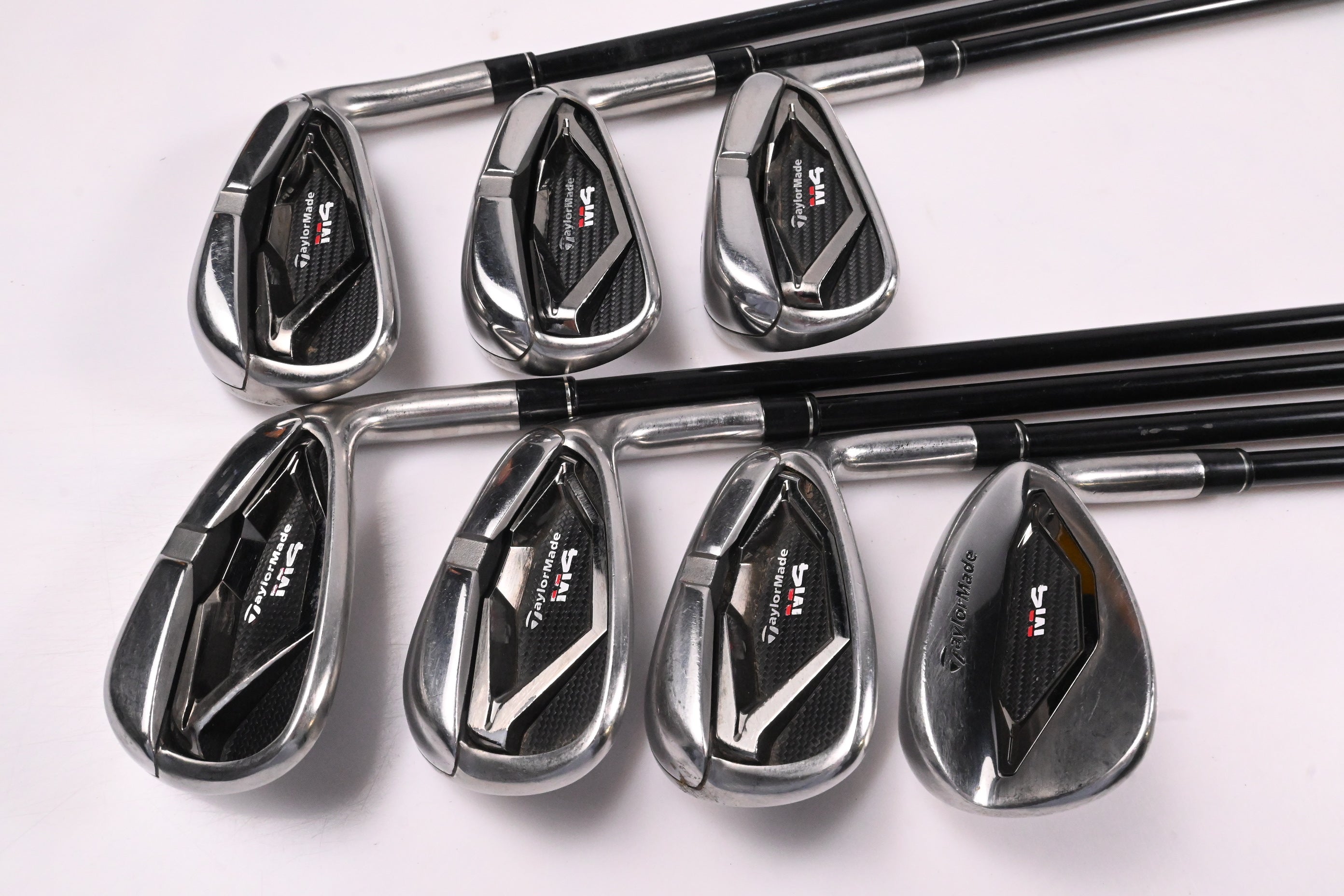 Taylormade M4 Irons / 5-PW+SW / Regular Flex Fujikura Atmos Red 6 Shafts