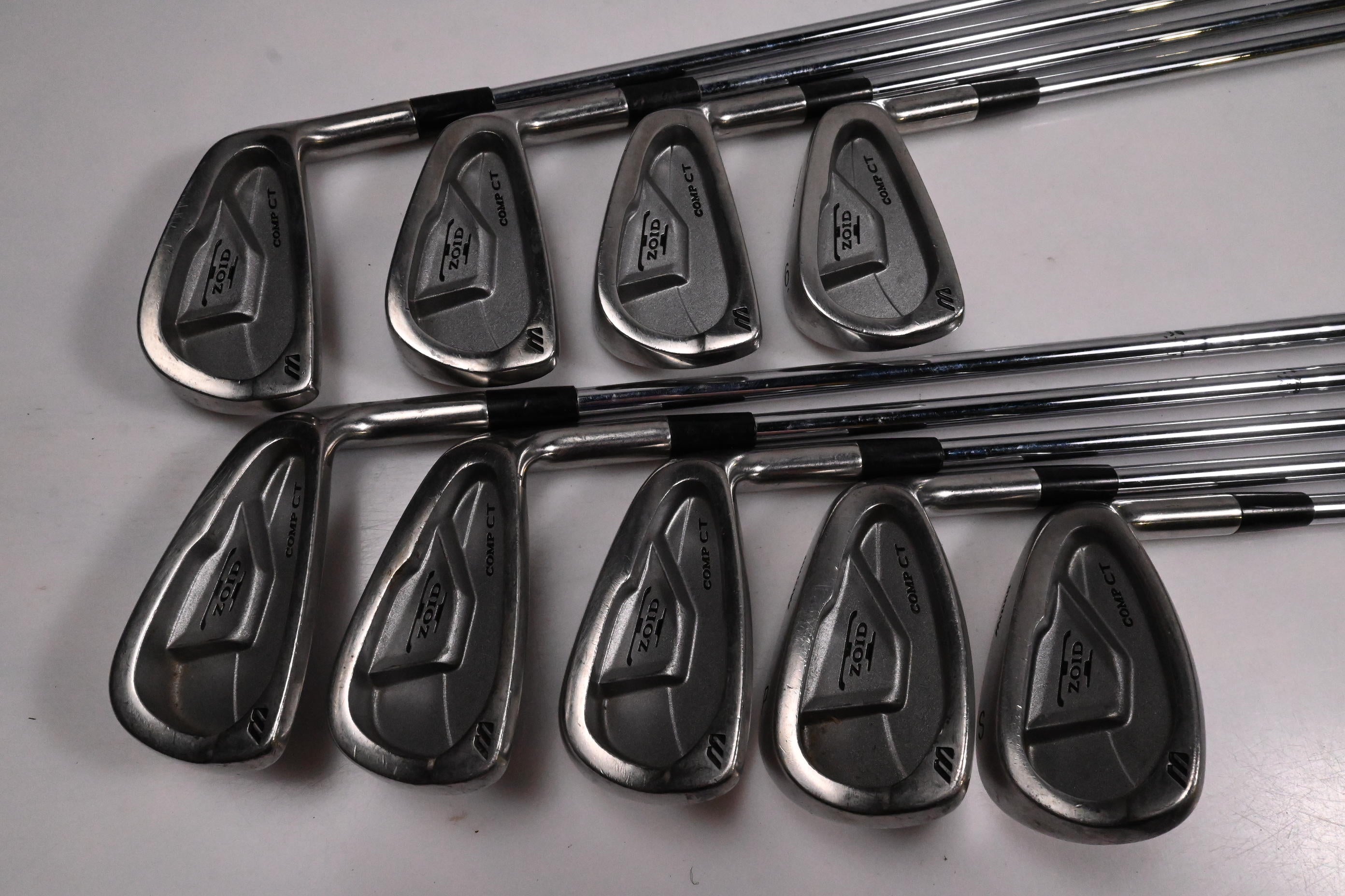 Mizuno Comp CT Irons / 3-PW+SW / Regular Flex Release Shafts