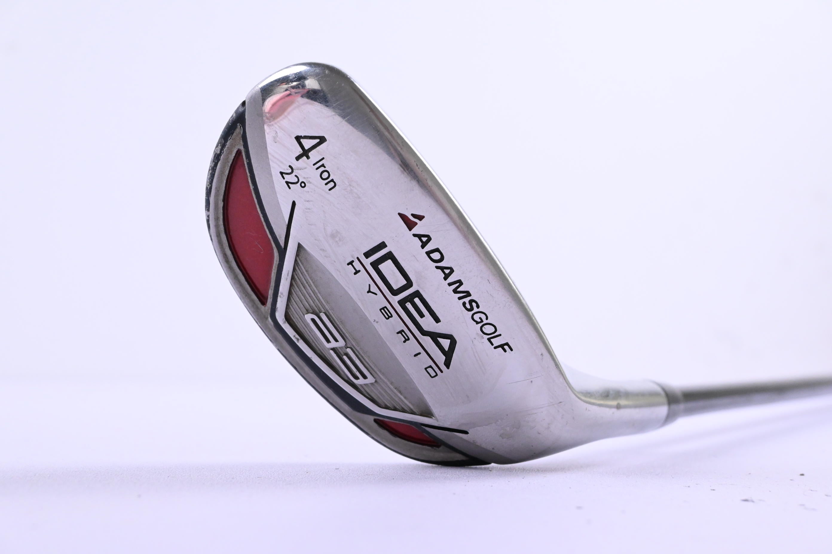Adams Idea A3 Boxer #4 Hybrid / 22 Degree / Regular Flex Grafalloy ProLaunch Red
