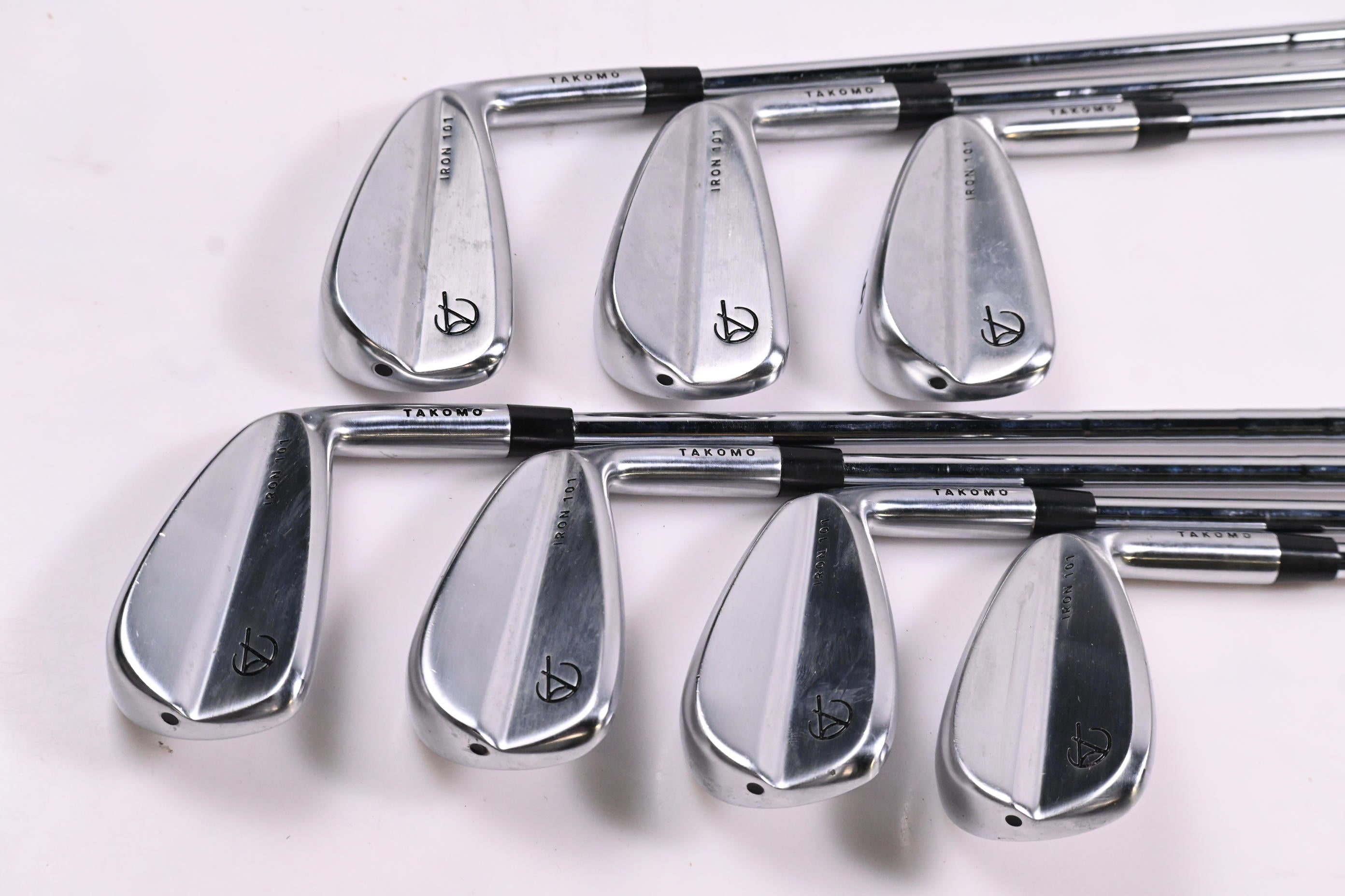 Takomo 101 Irons / 4-PW / Stiff Flex KBS Tour Lite Shafts
