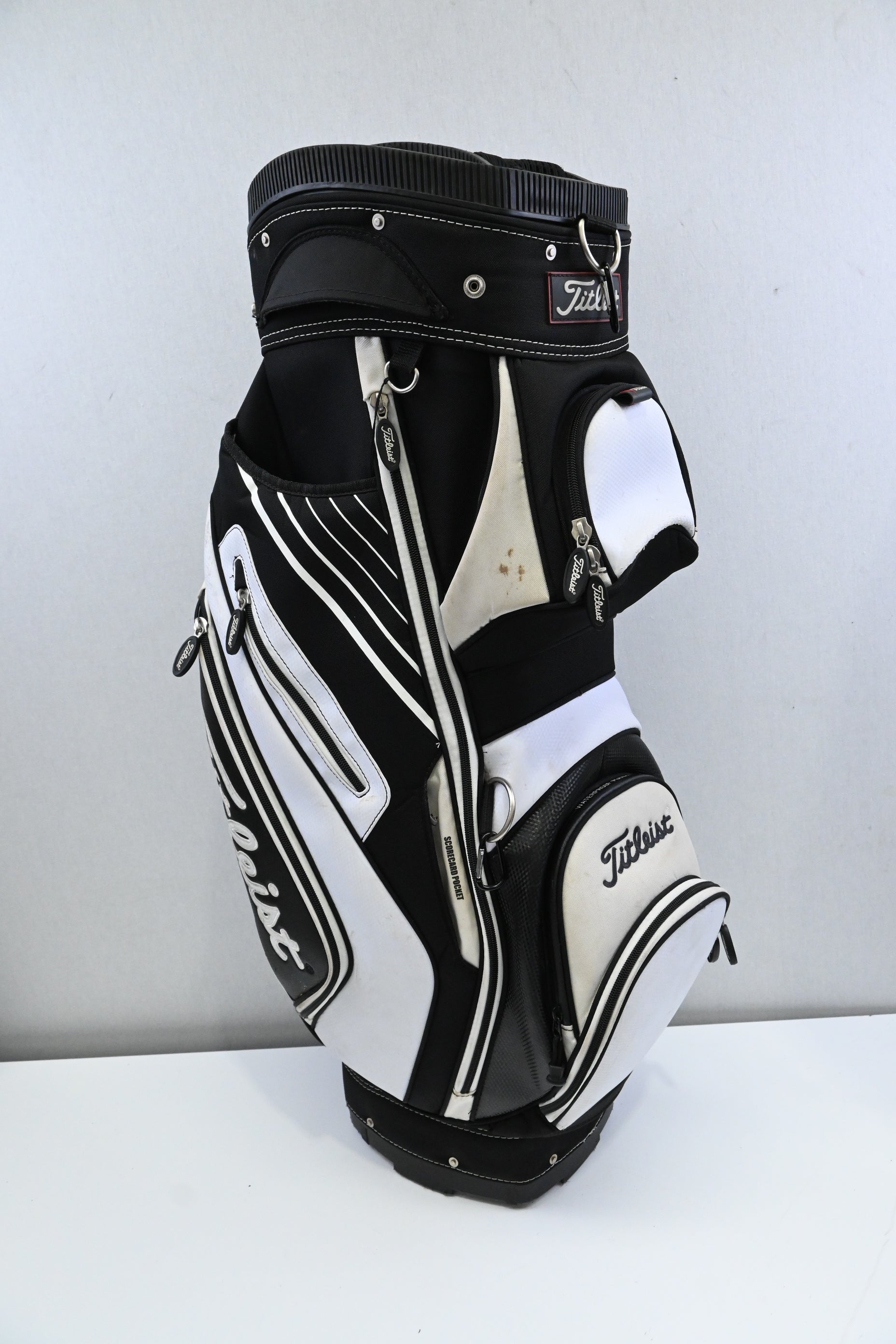Titleist Cart Bag / 14-Way / Black, White