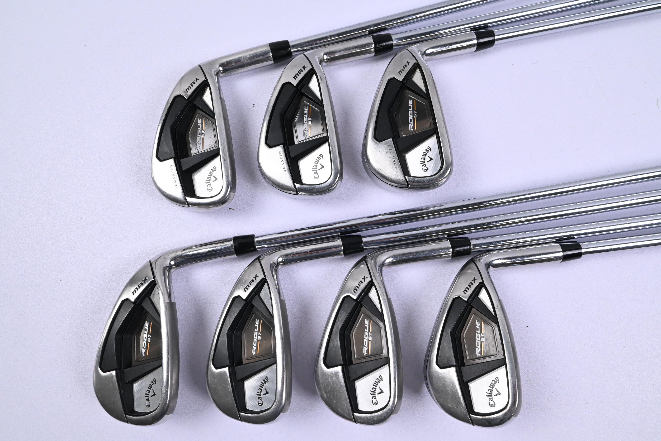 Callaway Rogue ST Max Irons / 5-PW+GW / Regular Flex Elevate MPH 95 Shafts