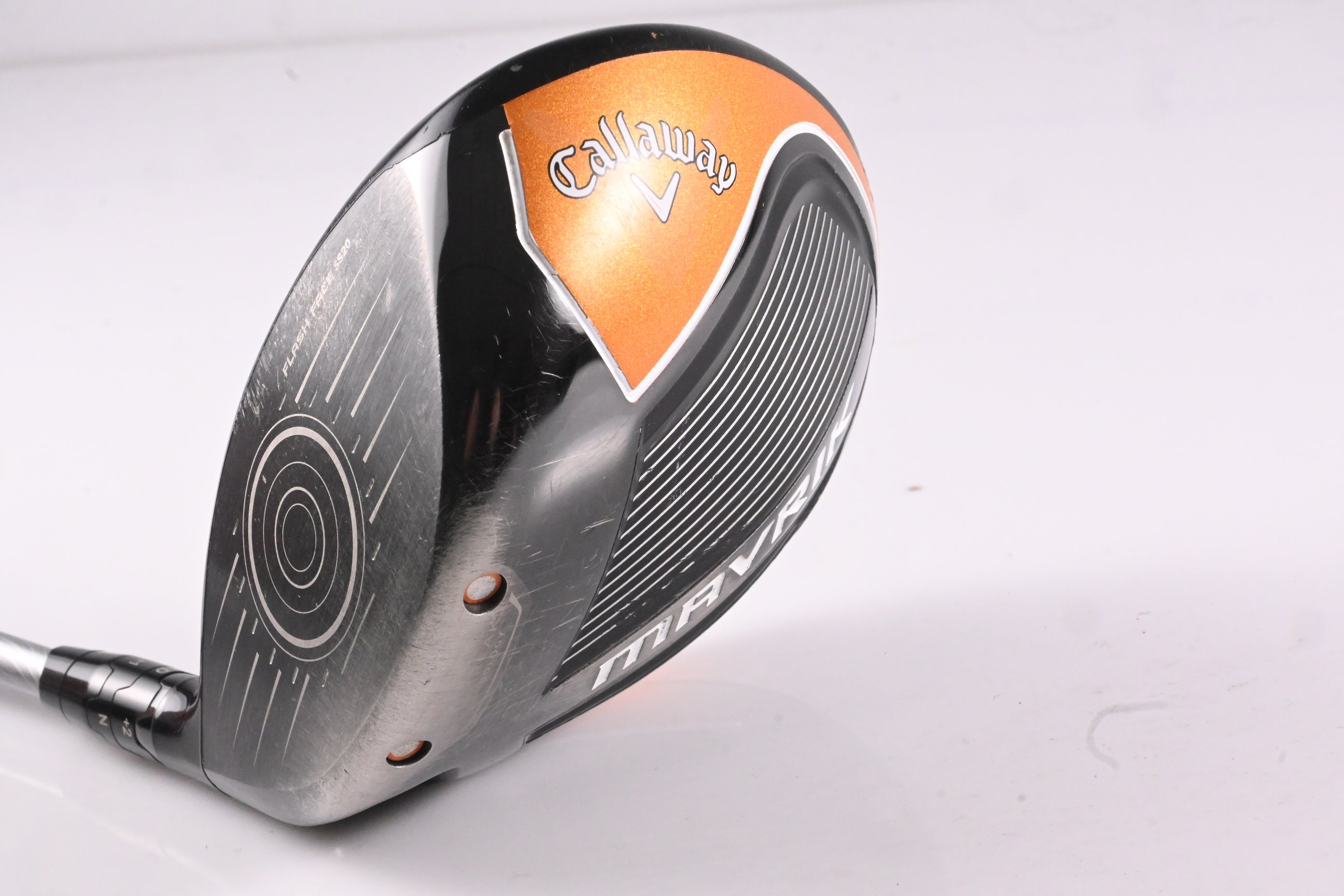 Left Hand Callaway Mavrik Driver / 10.5 Degree / Regular Flex Evenflow Green 45